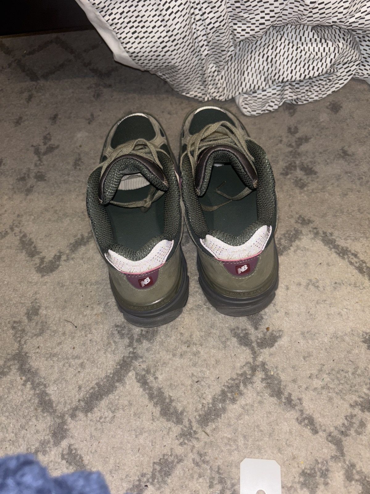 New Balance New Balance 990v3 MiUSA Teddy Santis Green Purple Size US 10 / EU 43 - 3 Thumbnail
