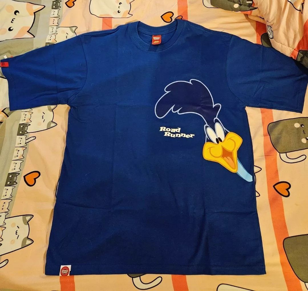Japanese Brand Aerostreet T Shirt Oversize Road Runner Biru Kaos T-Shirt Size US M / EU 48-50 / 2 - 1 Thumbnail
