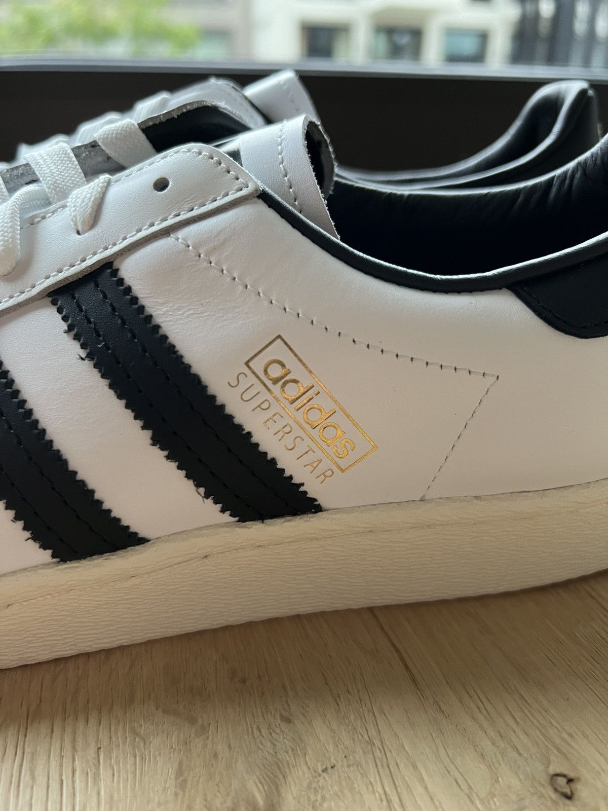 Adidas × Bape adidas Superstar 80s BAPE-Exclusive White Black_Deadstock Size US 11 / EU 44 - 13 Thumbnail