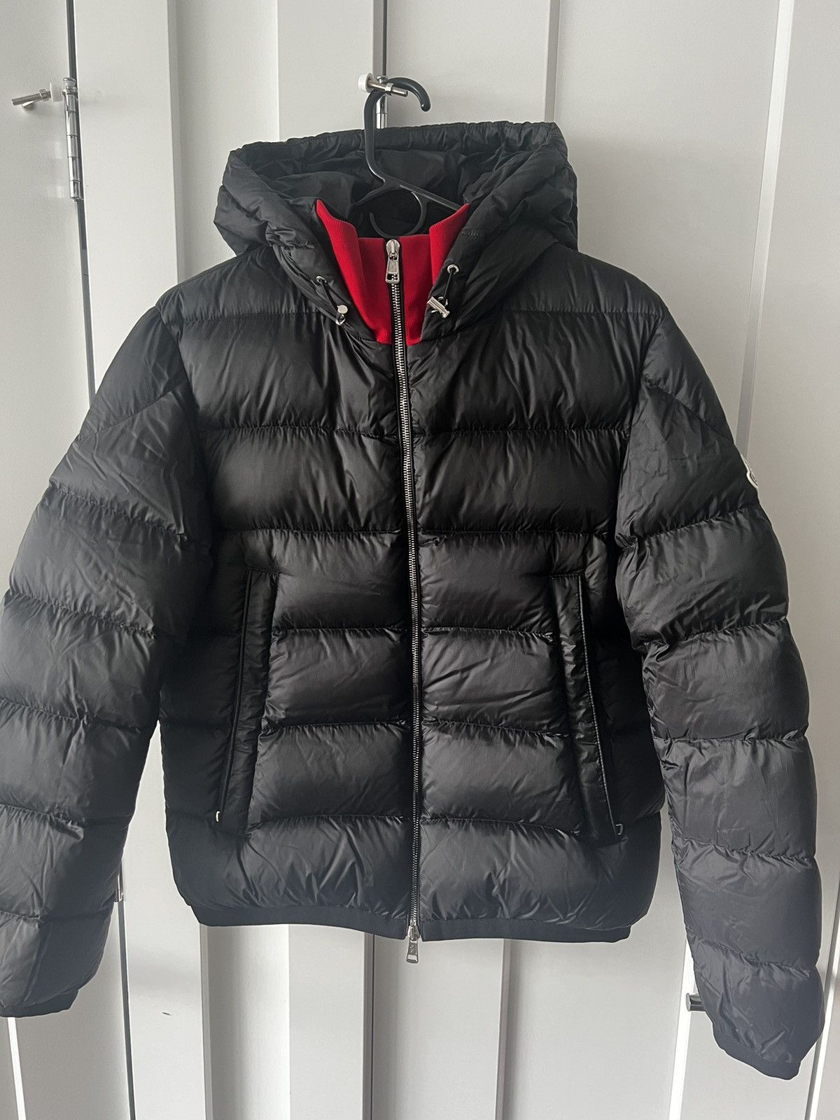 image of Moncler Puffer Jacket in Black, Men's (Size Medium)