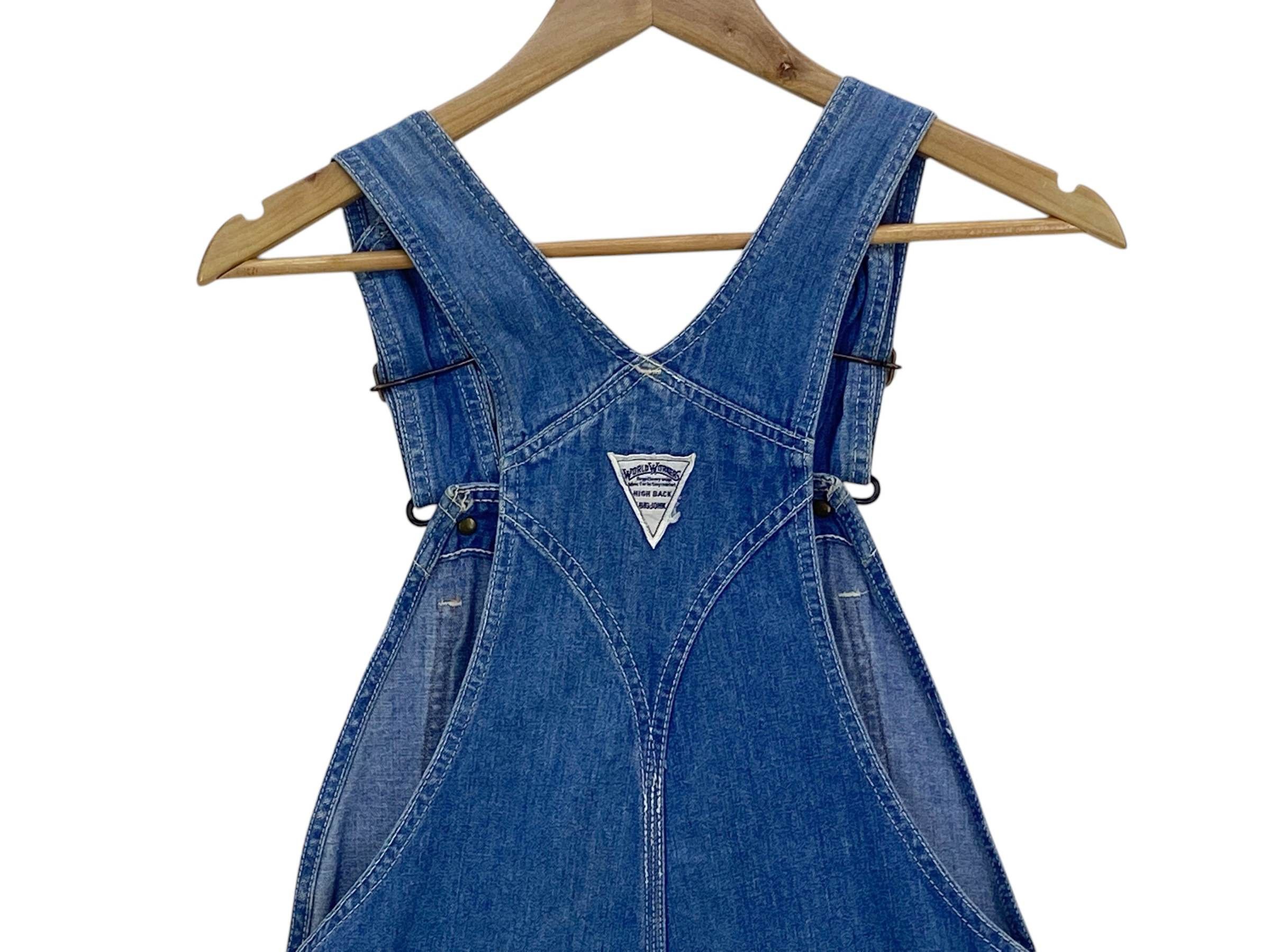 Other Big John Denim Bib Overalls Hip Hop Skateboards Workwear Size US 28 / EU 44 - 6 Thumbnail