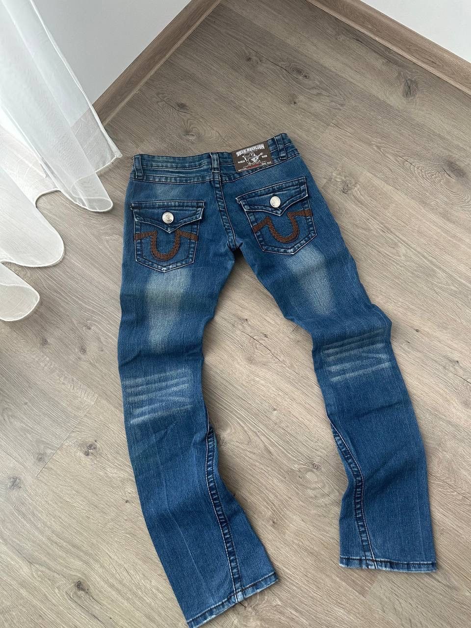 True Religion × Vintage Vintage True Religion Denim W’s Big Logo Pants Size US 29 - 4 Thumbnail