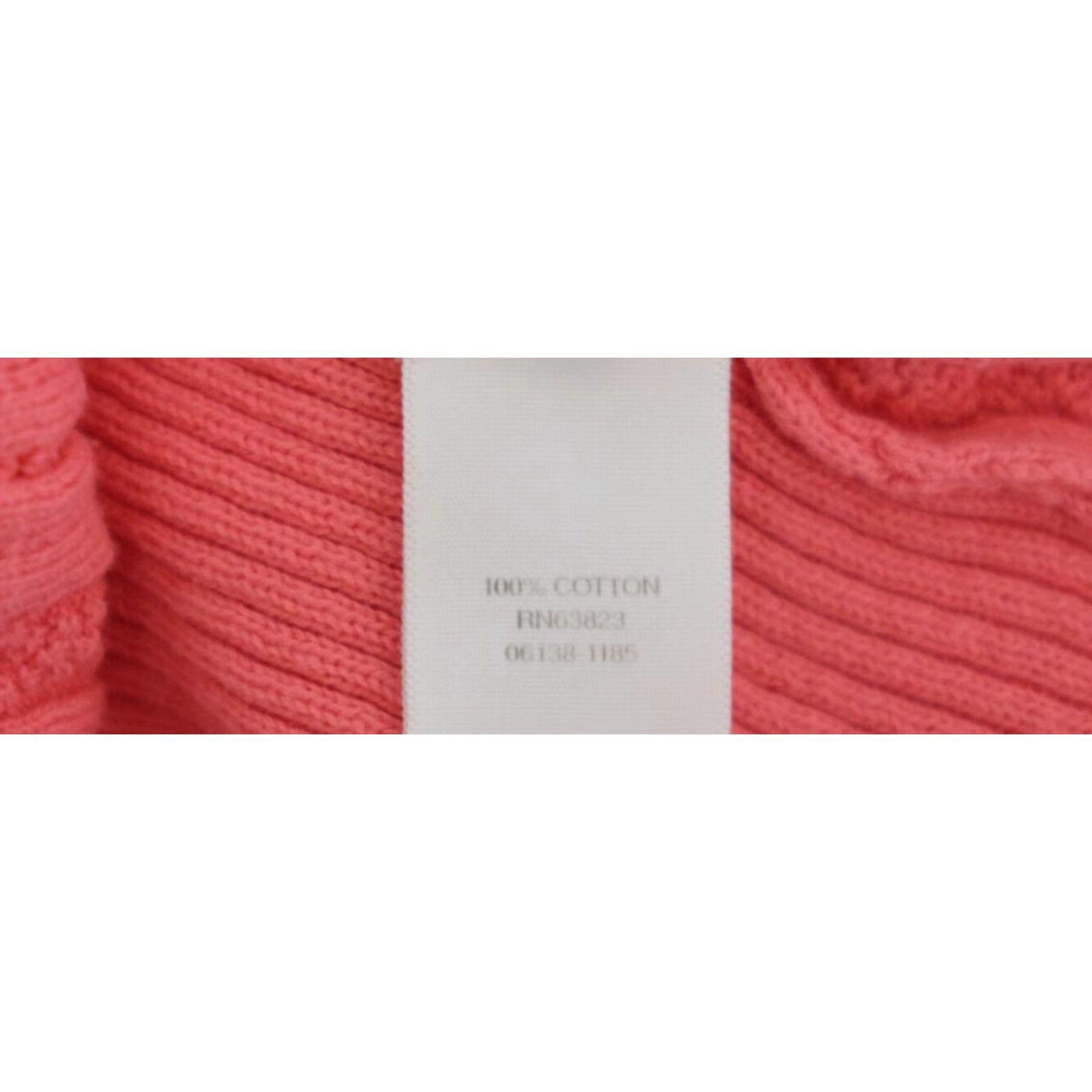 Vintage Christopher & Banks Sweater Sleeveless 100% Cotton Pink Women's L #H-10 Size L / US 10 / IT 46 - 8 Thumbnail