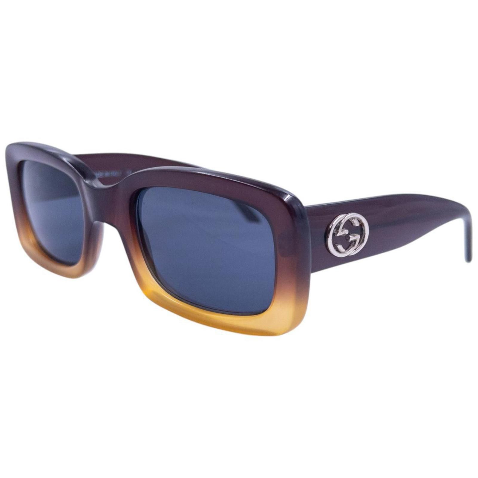Gucci Vintage Gucci Gradient Sunglasses Size ONE SIZE - 1 Thumbnail