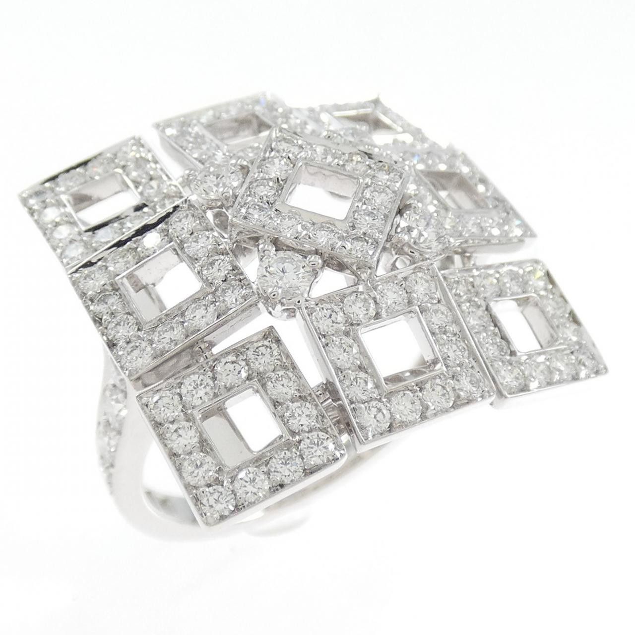 Other Boucheron Boucheron Quatre Au750 White Gold Diamond Ring Size 10 Precious Metal Ring DUTY FREE for USA Size ONE SIZE - 1 Thumbnail