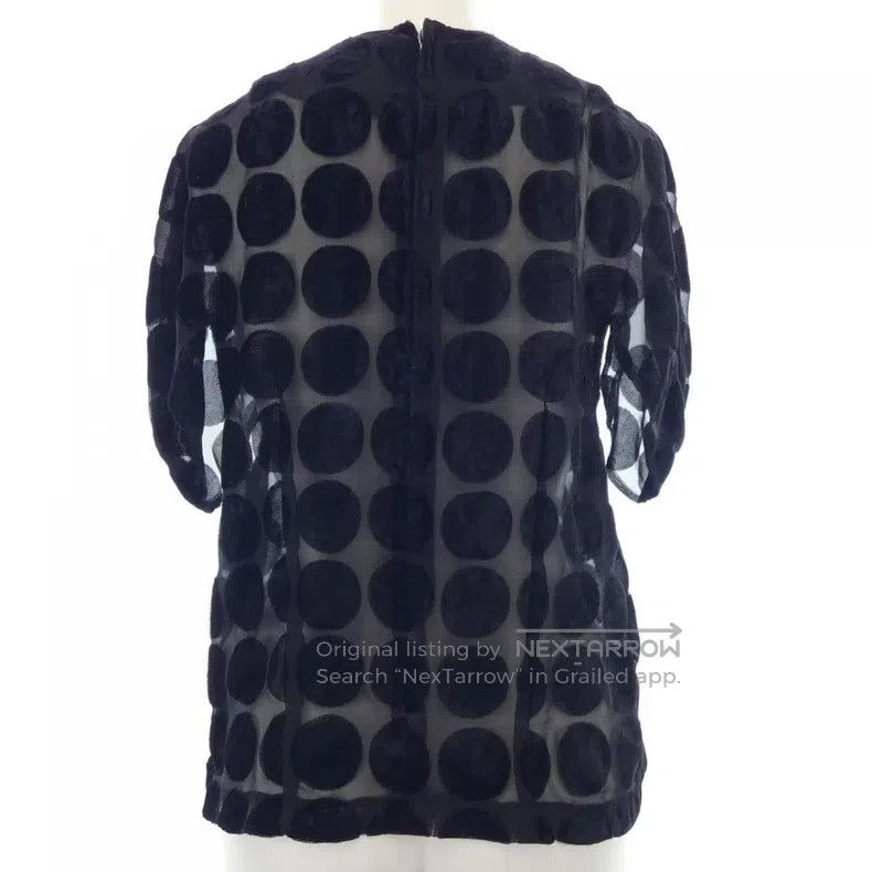 Comme des Garcons Comme Des Garcons Polka dot sheer top Size S / US 4 / IT 40 - 2 Thumbnail