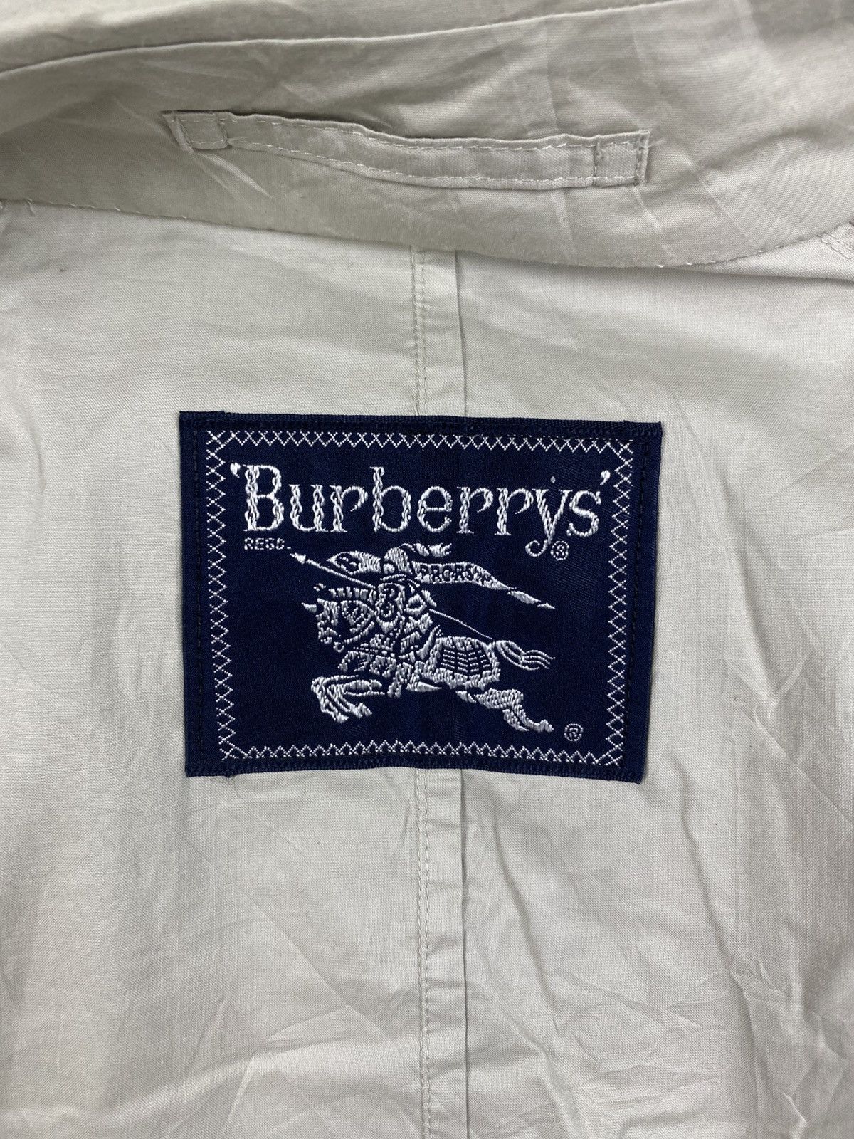 Burberry Vintage Burberrys Casual Long Cotton Jacket Size US L / EU 52-54 / 3 - 9 Thumbnail