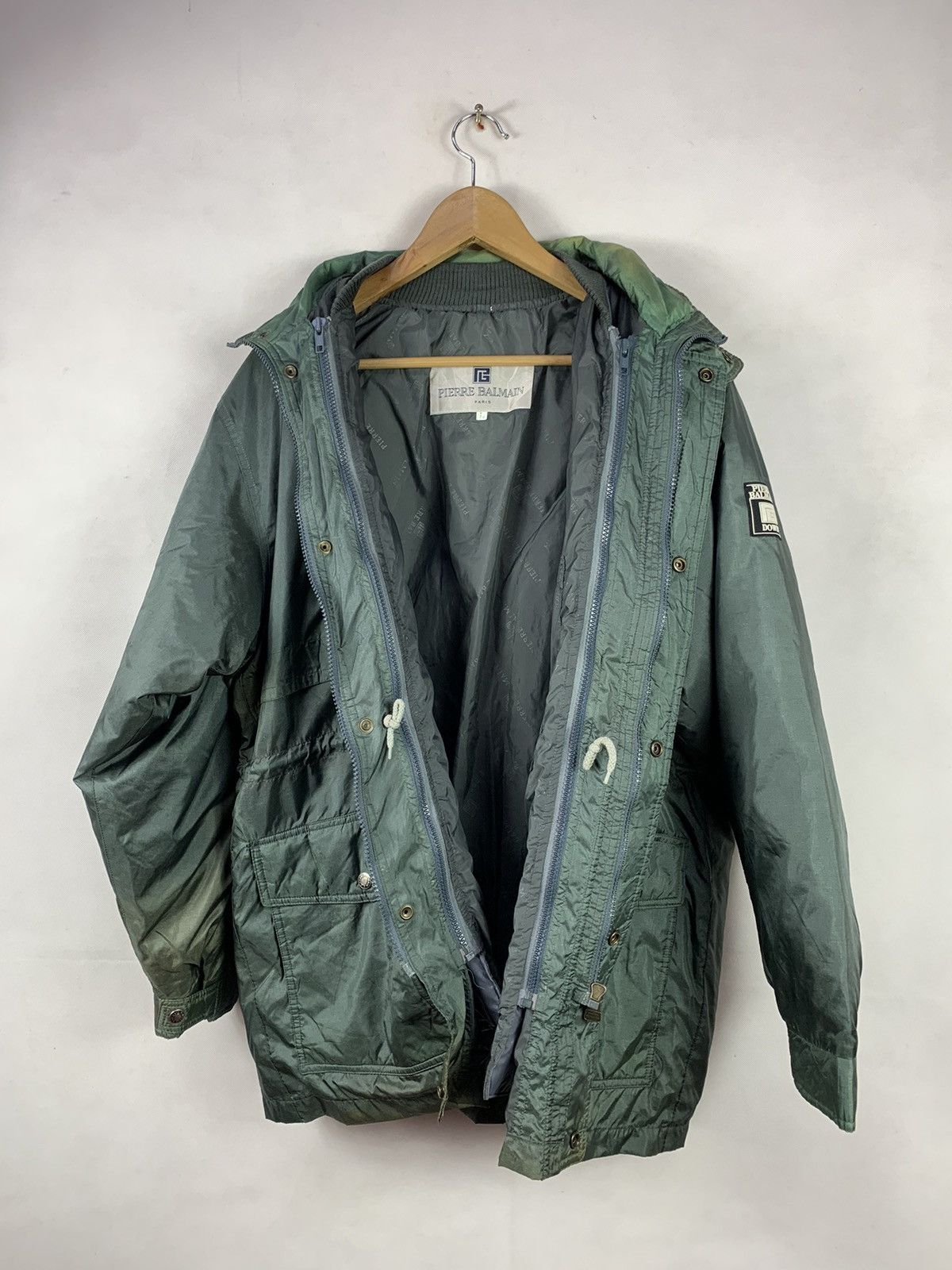 Balmain Steals! Pierre Balmain Paris Down Puffer Winter Jacket Size US L / EU 52-54 / 3 - 9 Thumbnail