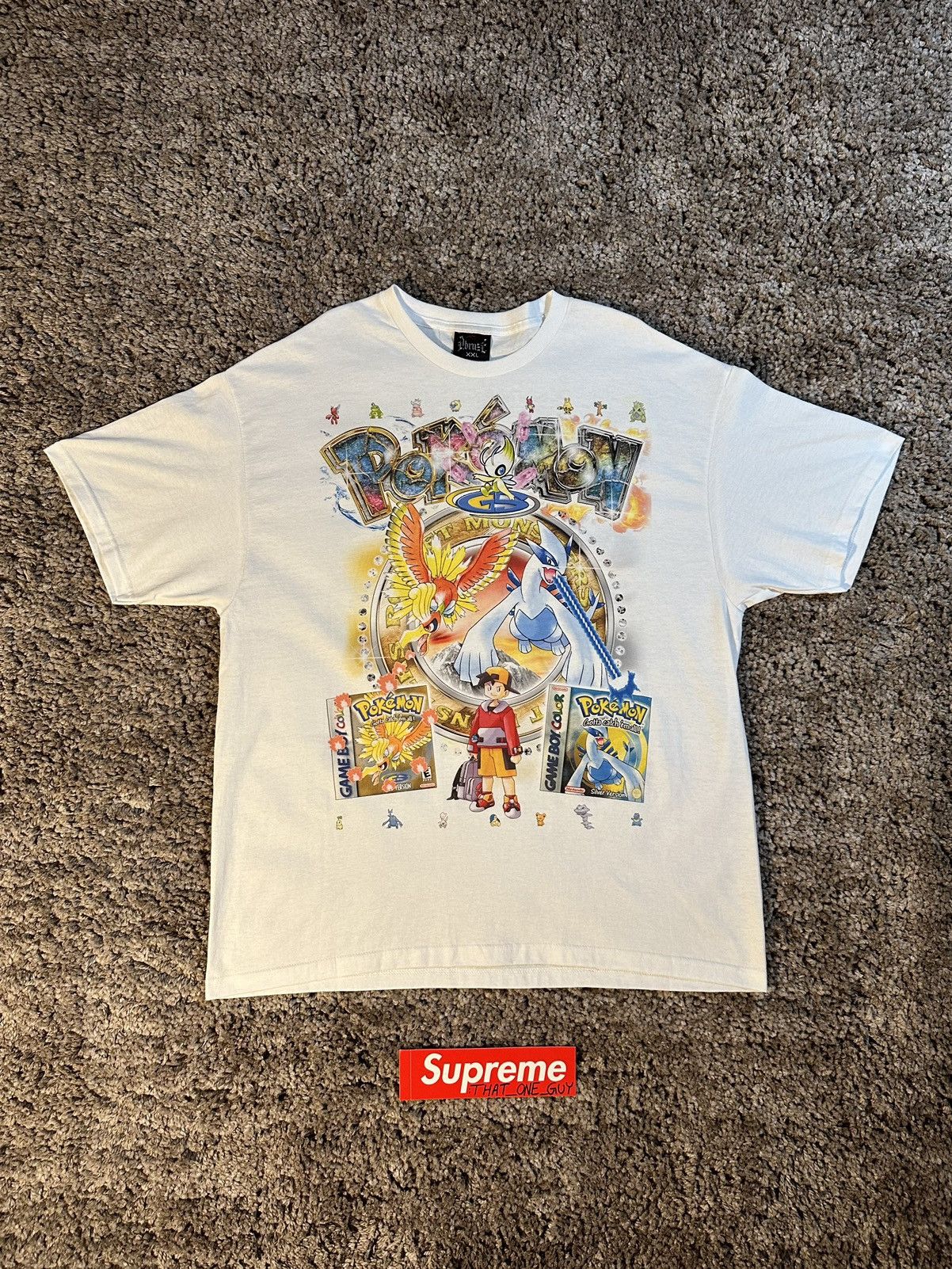 Darien Bruze × Pokemon D Bruze Origins Tee Gen 2 Pokemon T-Shirt XXL Size US XXL / EU 58 / 5 - 1 Thumbnail