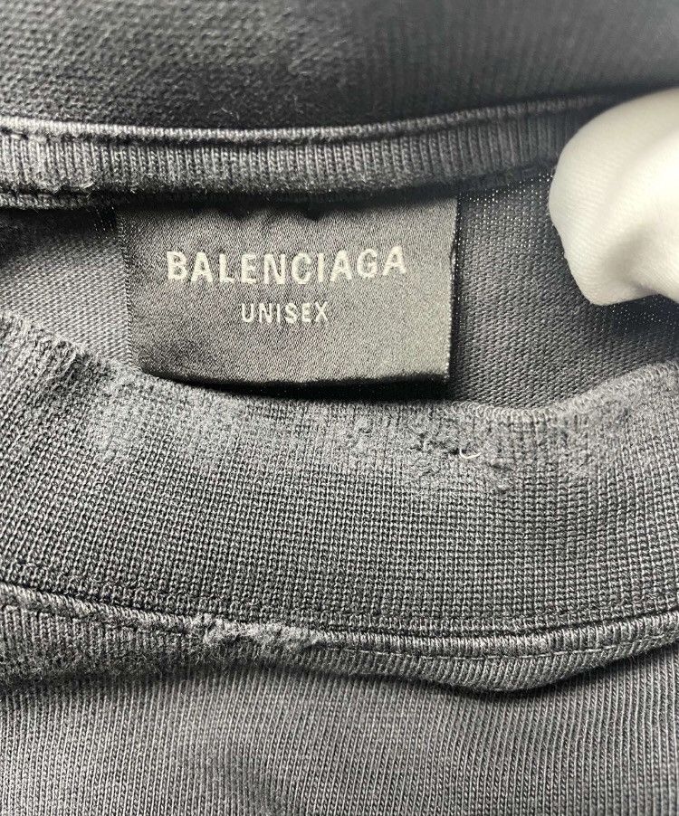 Balenciaga Balenciaga Black Statue of Liberty Short Sleeve T-shirt241 Size US M / EU 48-50 / 2 - 4 Thumbnail