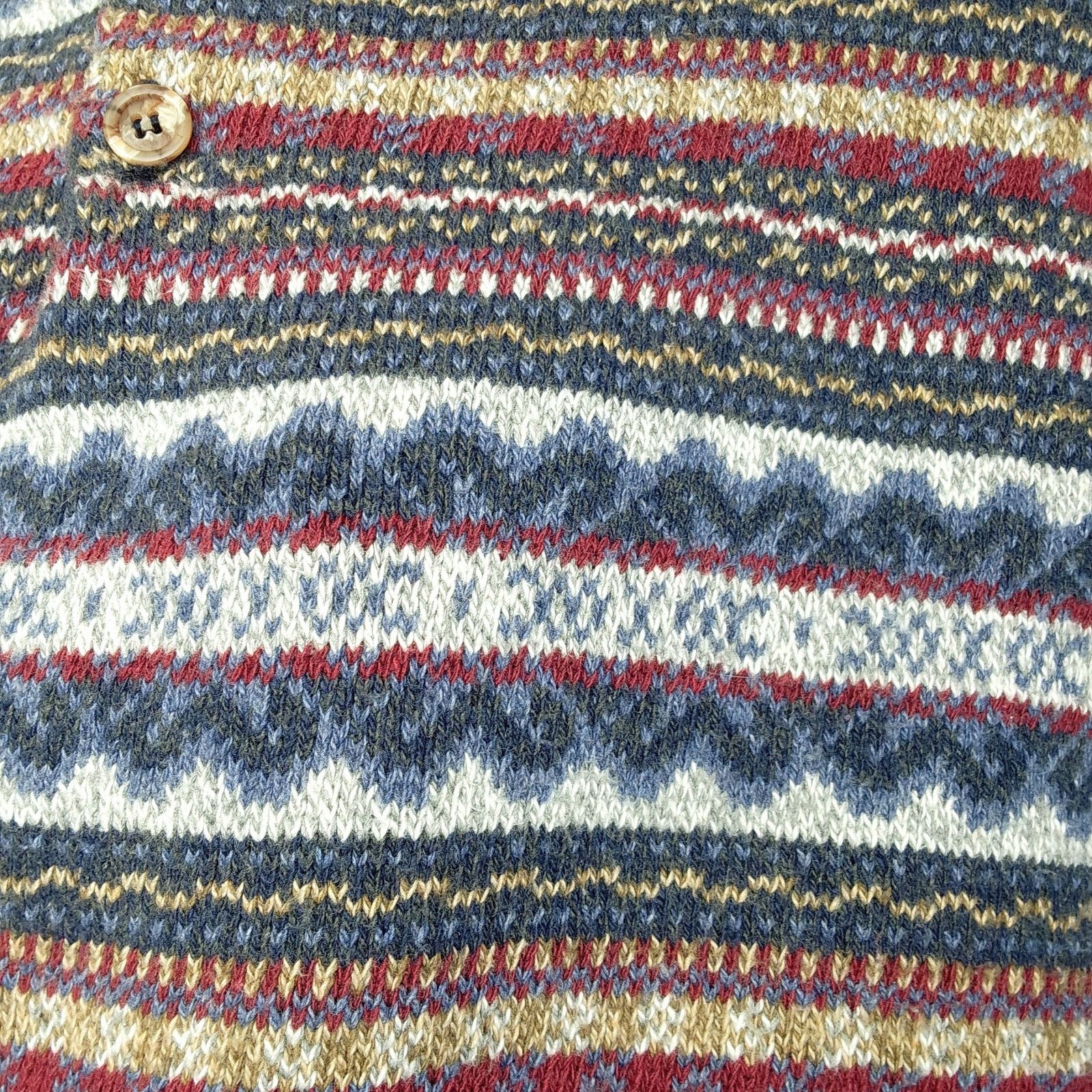 St. Johns Bay Vintage 90s Sweater Oversized St Johns Bay Fair Isle L Size L / US 10 / IT 46 - 2 Thumbnail