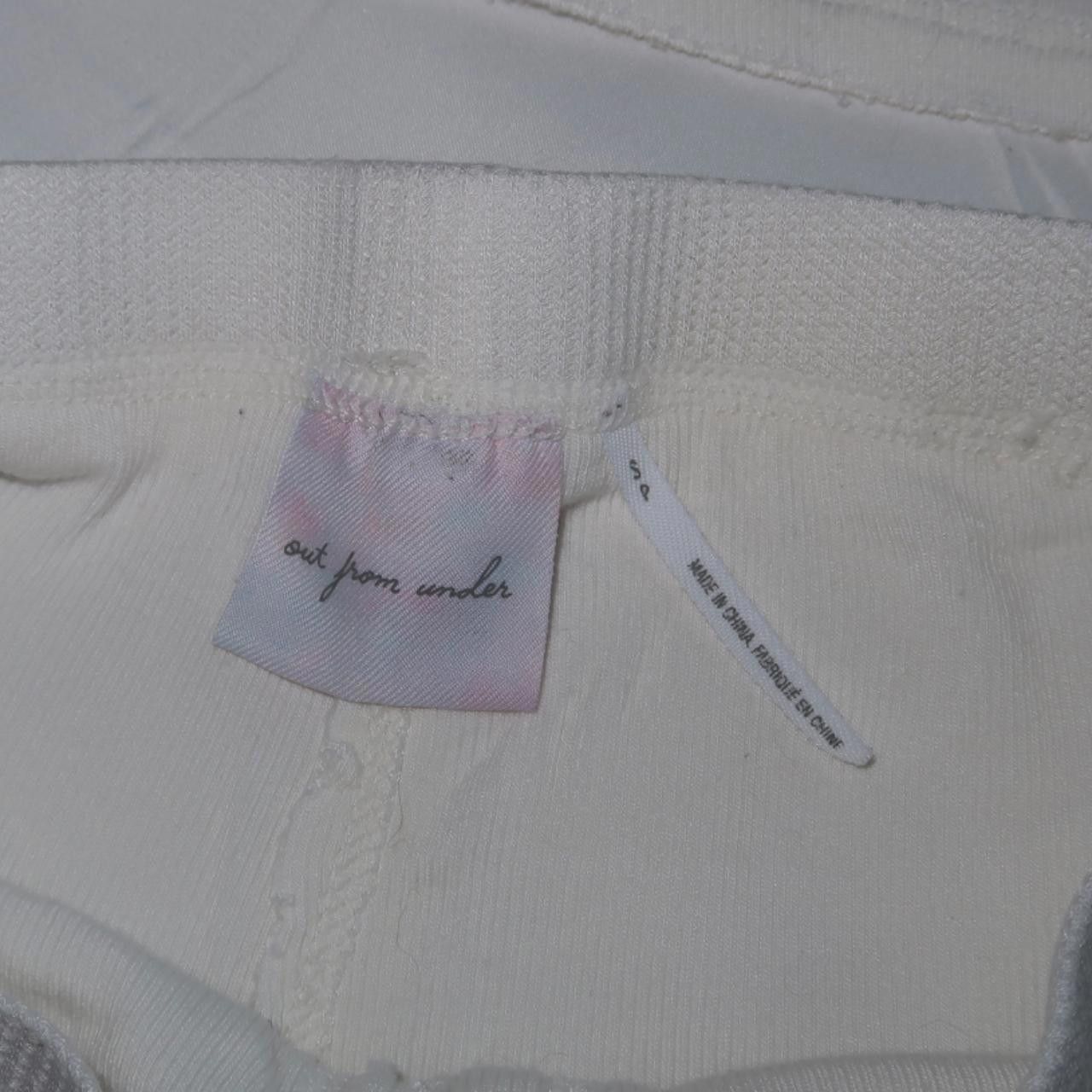 Urban Outfitters white pajama tank top and short set Size ONE SIZE - 5 Thumbnail