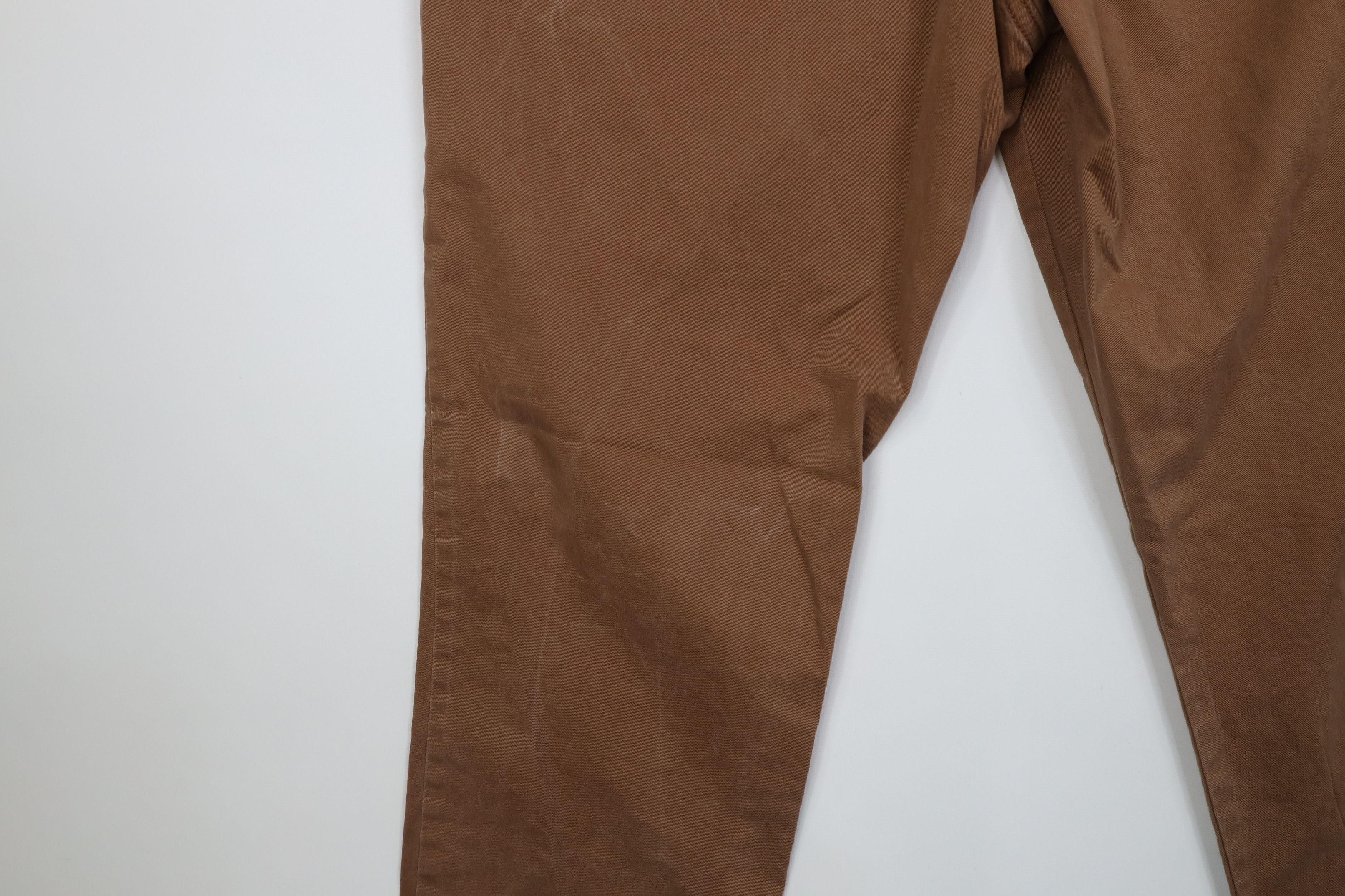 Ralph Lauren Vintage Y2K Ralph Lauren Straight Fit Chino Pants Brown Size US 32 / EU 48 - 14 Thumbnail