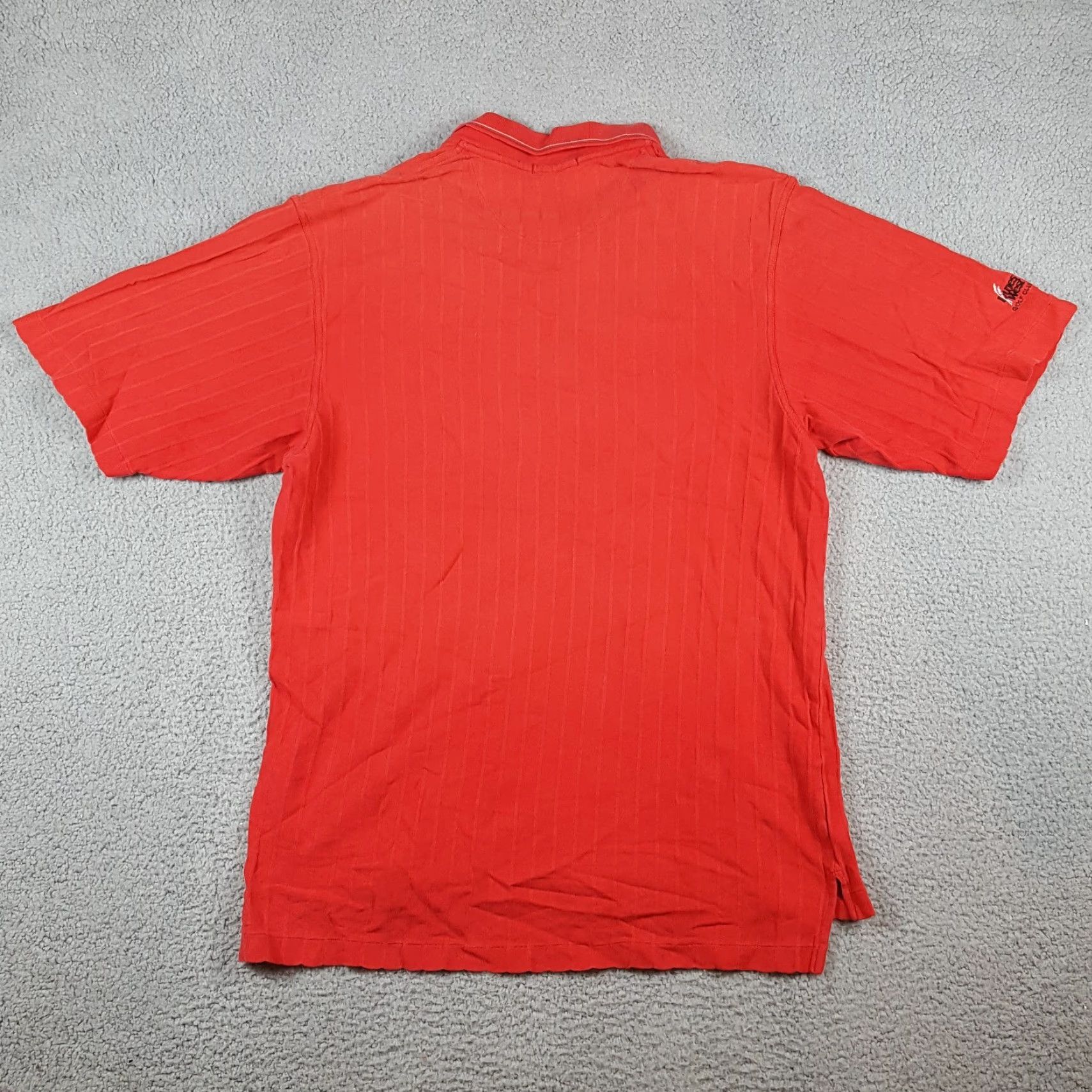 Nike VINTAGE Nike Golf Polo Shirt Swoosh 18 Logo Mens XL Red Collared Polo Shirt Sports Golf Shirt Vintage Size US XL / EU 56 / 4 - 7 Thumbnail