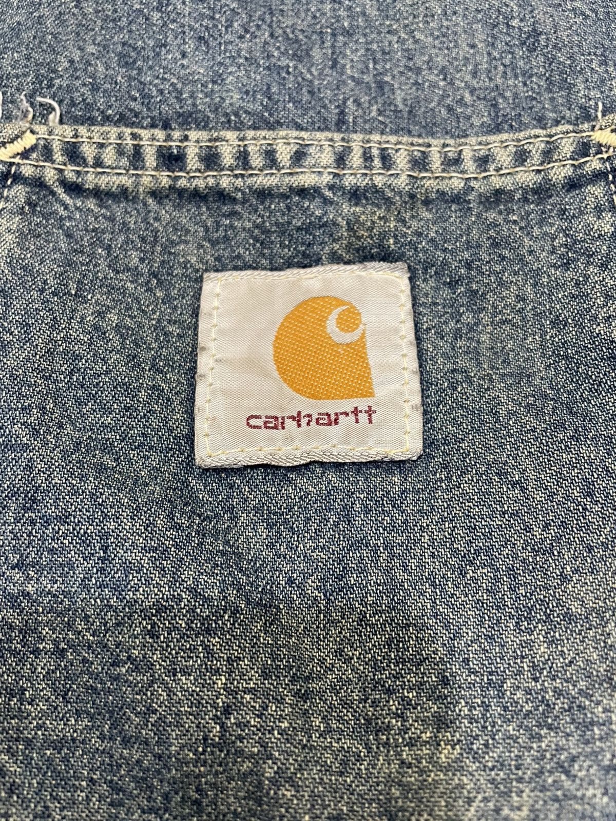Carhartt Vintage Carhartt Blanket Lined Denim Jacket Size US L / EU 52-54 / 3 - 5 Thumbnail
