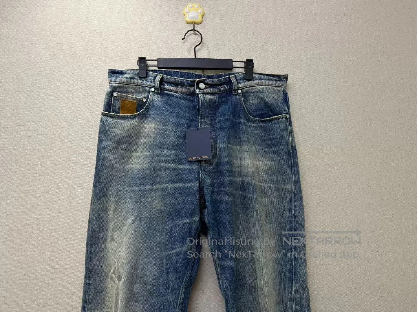 Louis Vuitton Louis Vuitton Blue Washed Sunset Faded Leather Patch Logo Size US 36 / EU 52 - 2 Thumbnail