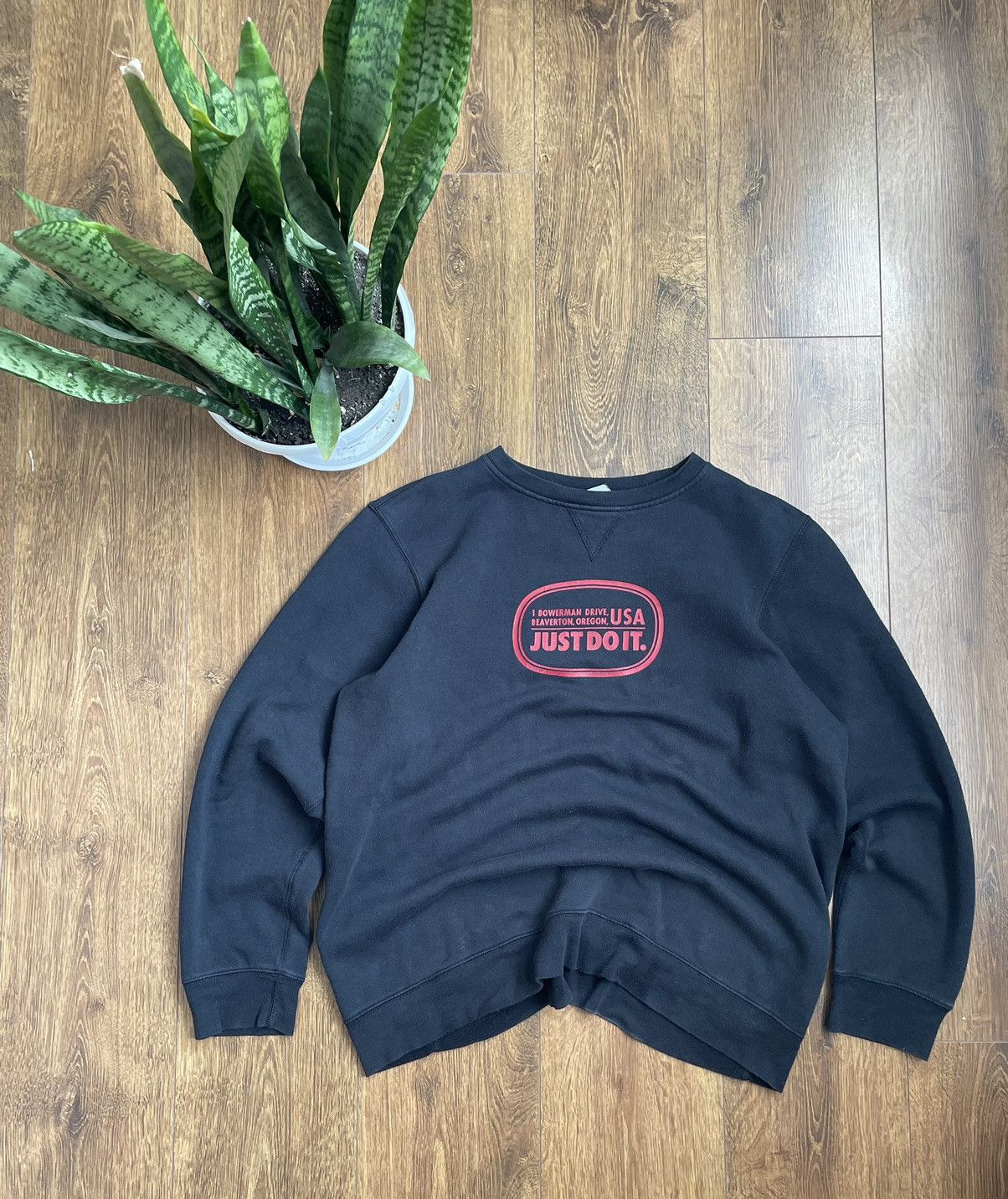 Nike × Vintage Nike USA vintage rare y2k sweatshirt Size US M / EU 48-50 / 2 - 1 Thumbnail