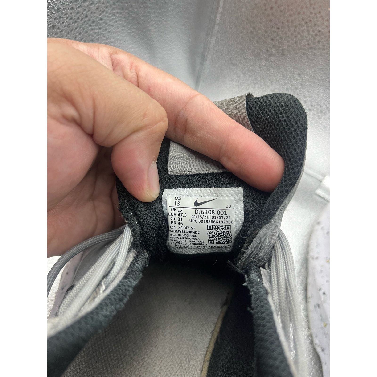 Nike Nike Crater Impact SE Mens Shoes Sneakers Smoke Gray Size 13 Size US 13 / EU 46 - 7 Thumbnail