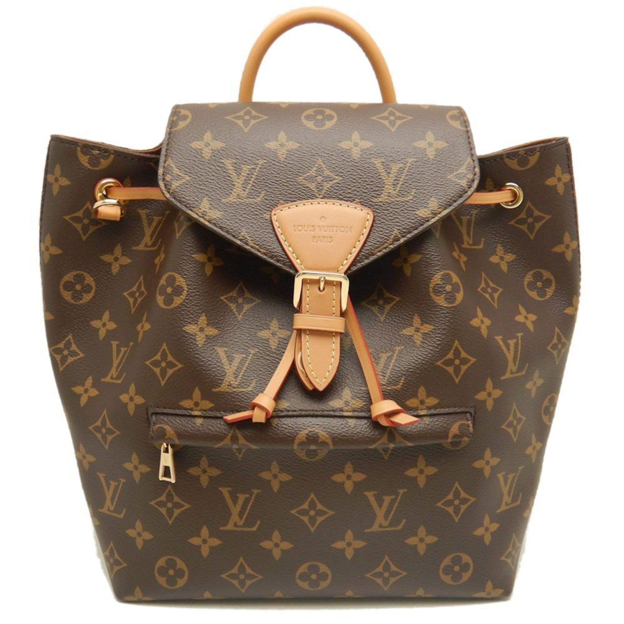 Louis Vuitton Louis Vuitton Monogram Montsouris NMPM M45501 Backpack Brown Women's 253654 Size ONE SIZE - 1 Thumbnail