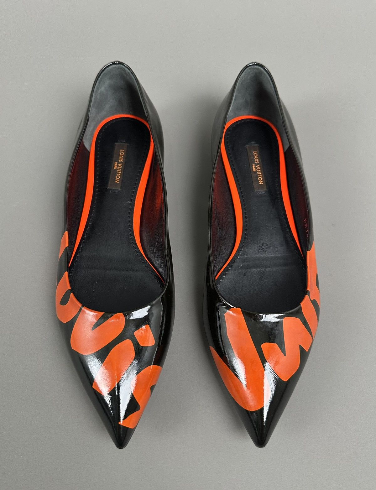 Louis Vuitton × Stephen Sprouse Louis Vuitton - Stephen Sprouse - Graffiti Patent Leather Size US 7.5 / IT 37.5 - 2 Thumbnail