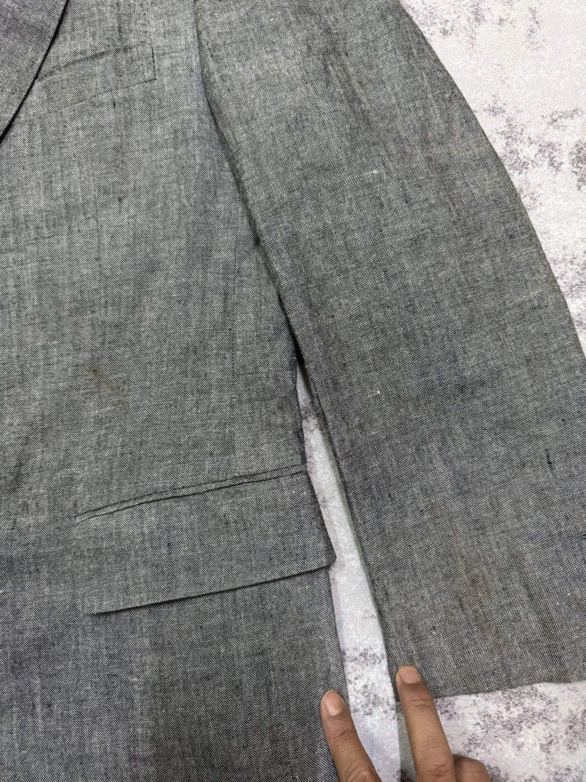 Burberry Burberry London Linen Blazer Size US M / EU 48-50 / 2 - 13 Thumbnail