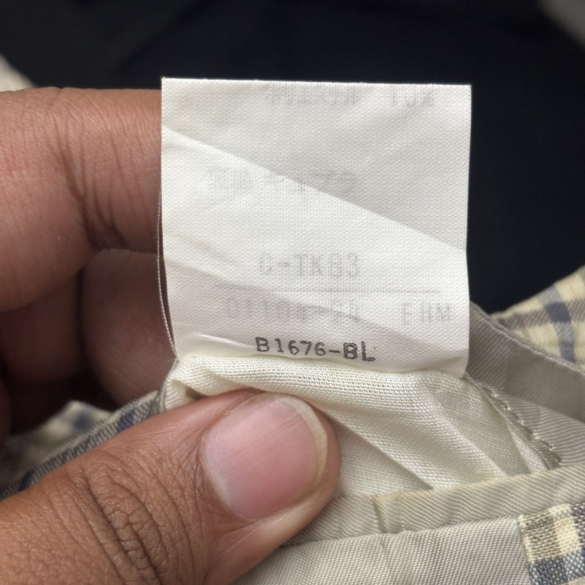 Burberry Burberrys Checkered Blazer Size 44R - 6 Thumbnail