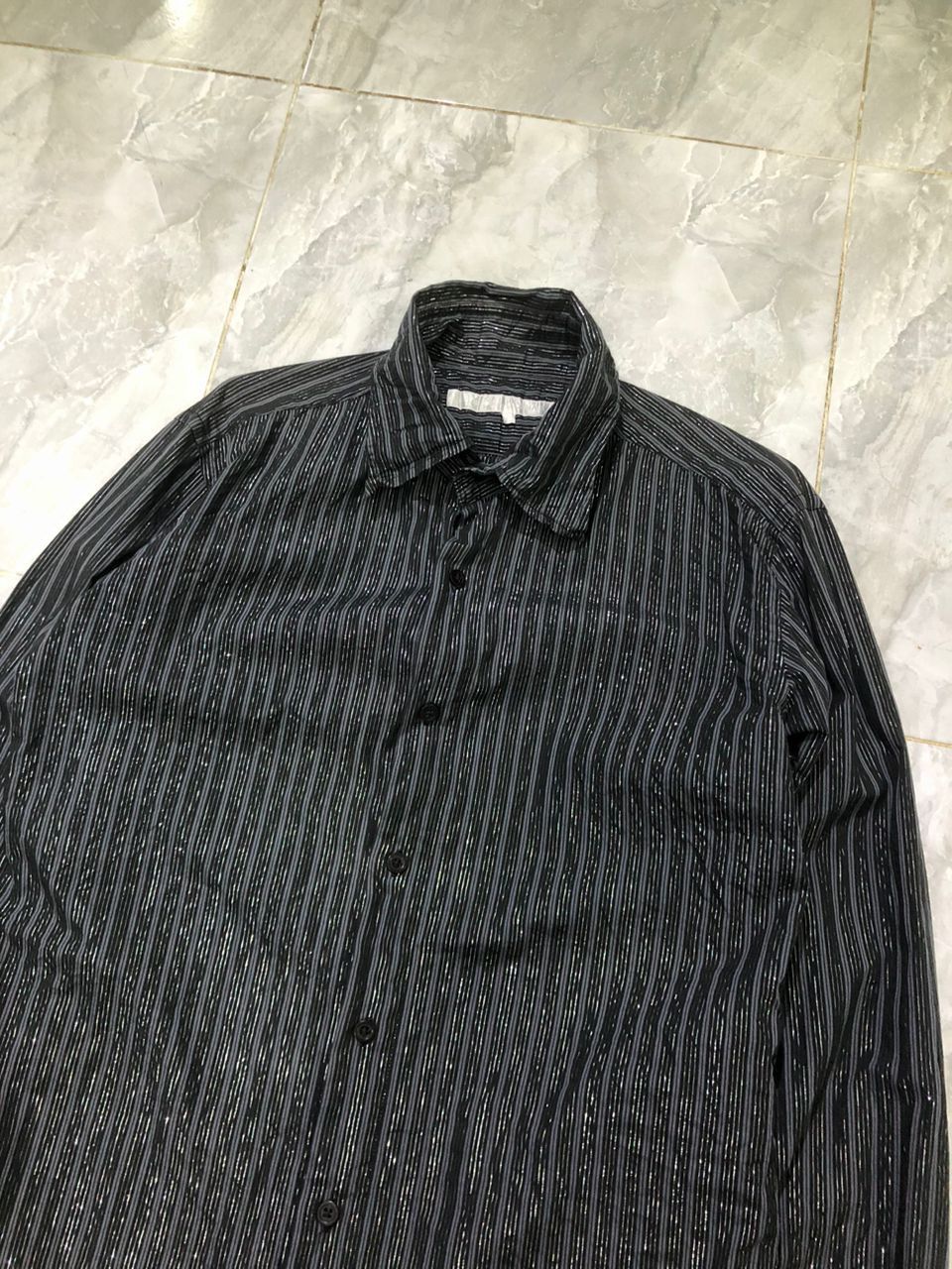 Designer × Japanese Brand Buona GIonata Shiny Stripes Button-ups Shirt Size US M / EU 48-50 / 2 - 3 Thumbnail