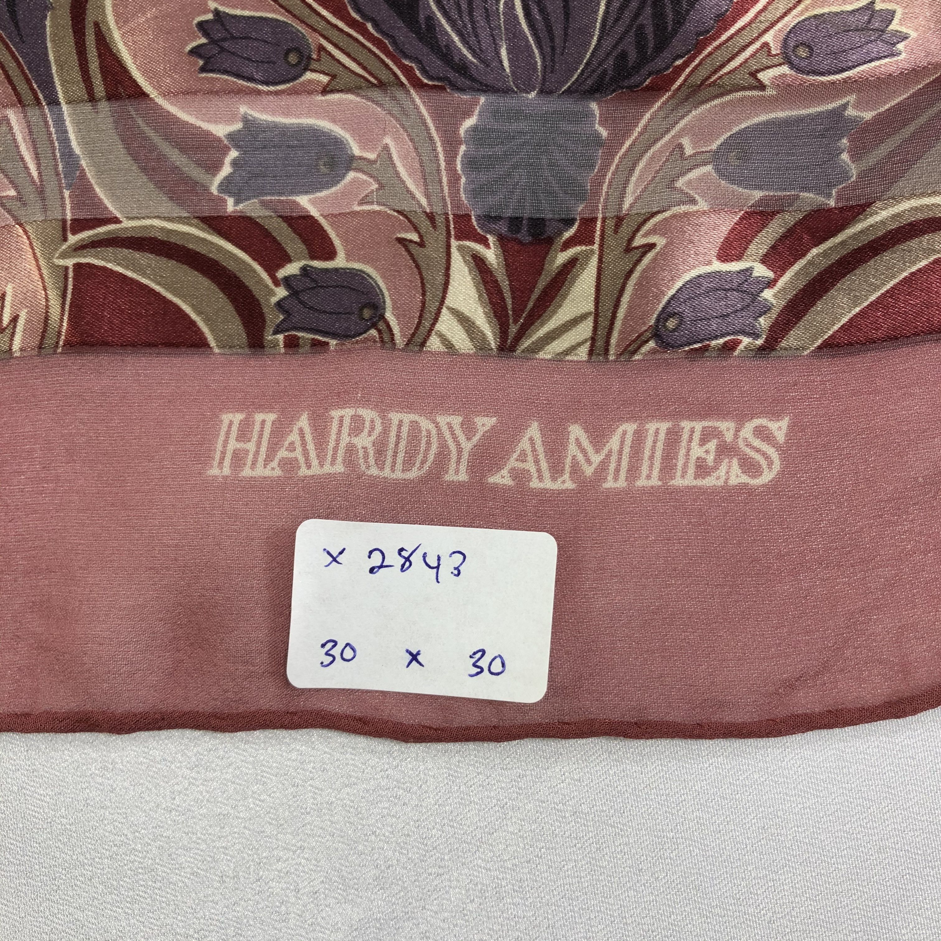Hardy Amies × Vintage Vintage Hardy Amies Silk Scarf Size ONE SIZE - 6 Thumbnail
