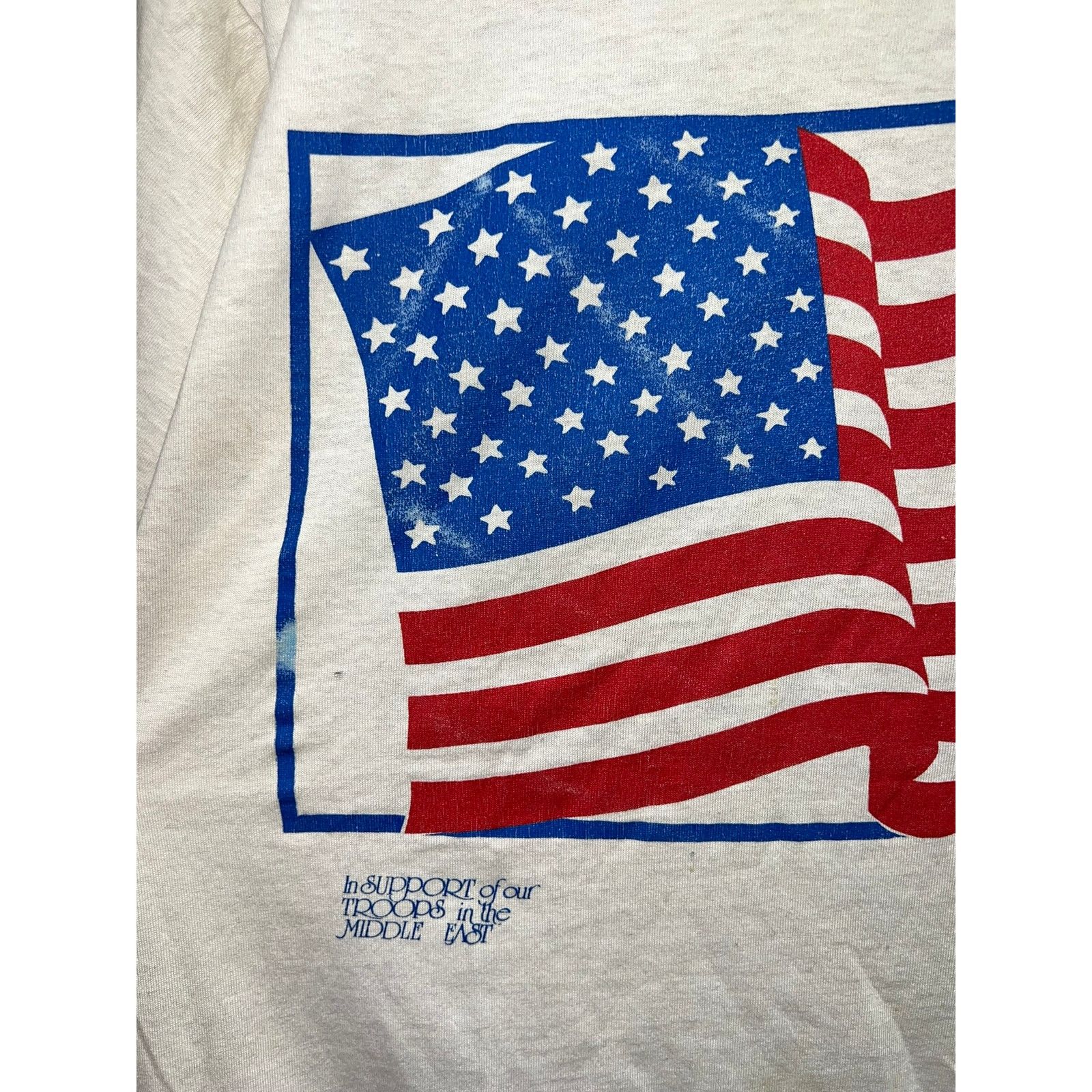 Other Vintage Support Our Troops Shirt America Tee 90s 1990s Large Size US L / EU 52-54 / 3 - 2 Thumbnail