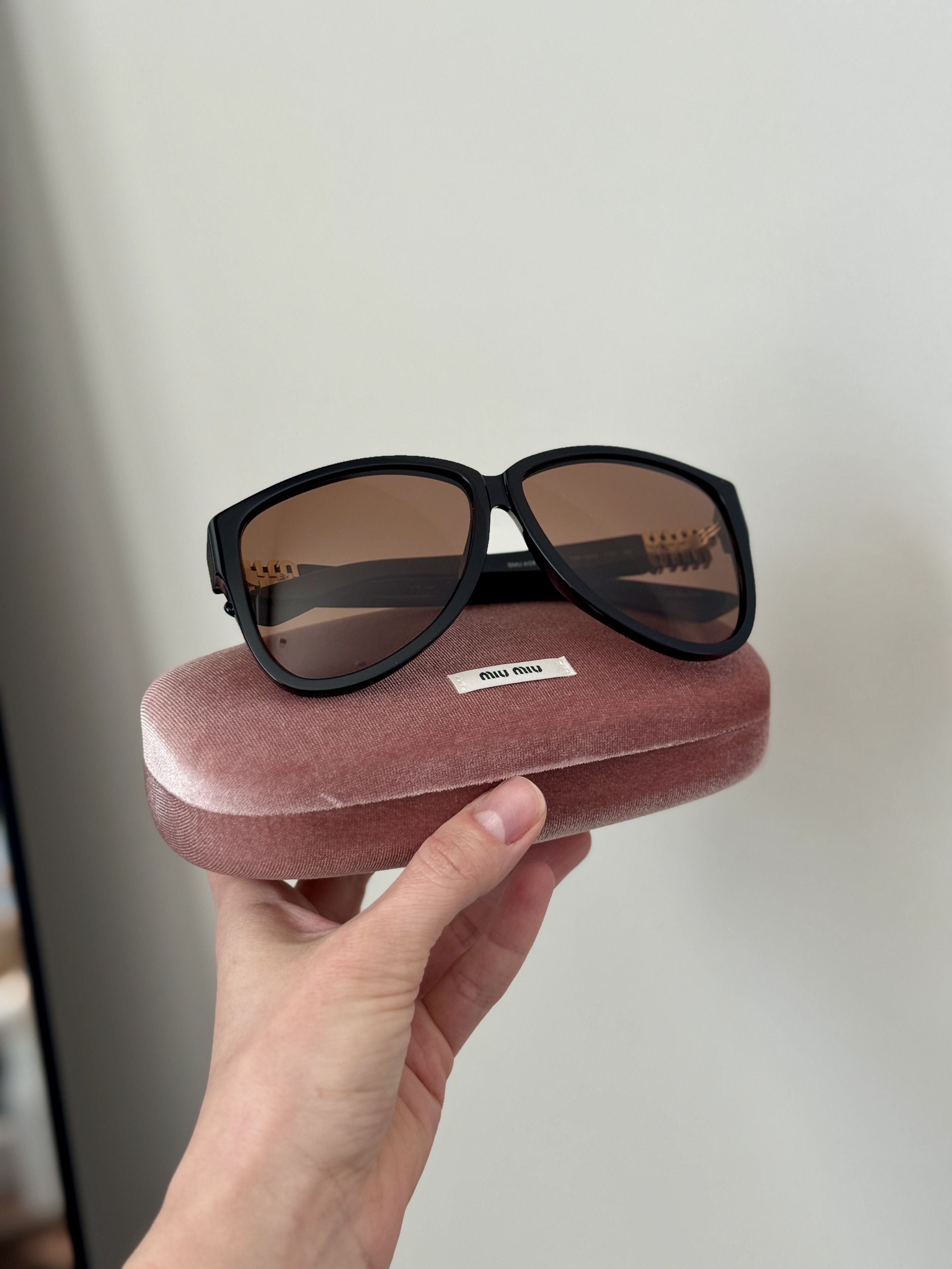 Miu Miu Miu Miu D-Frame Women Sunglasses MUA08S 16K90Q NEW AUTHENTIC Size ONE SIZE - 12 Thumbnail
