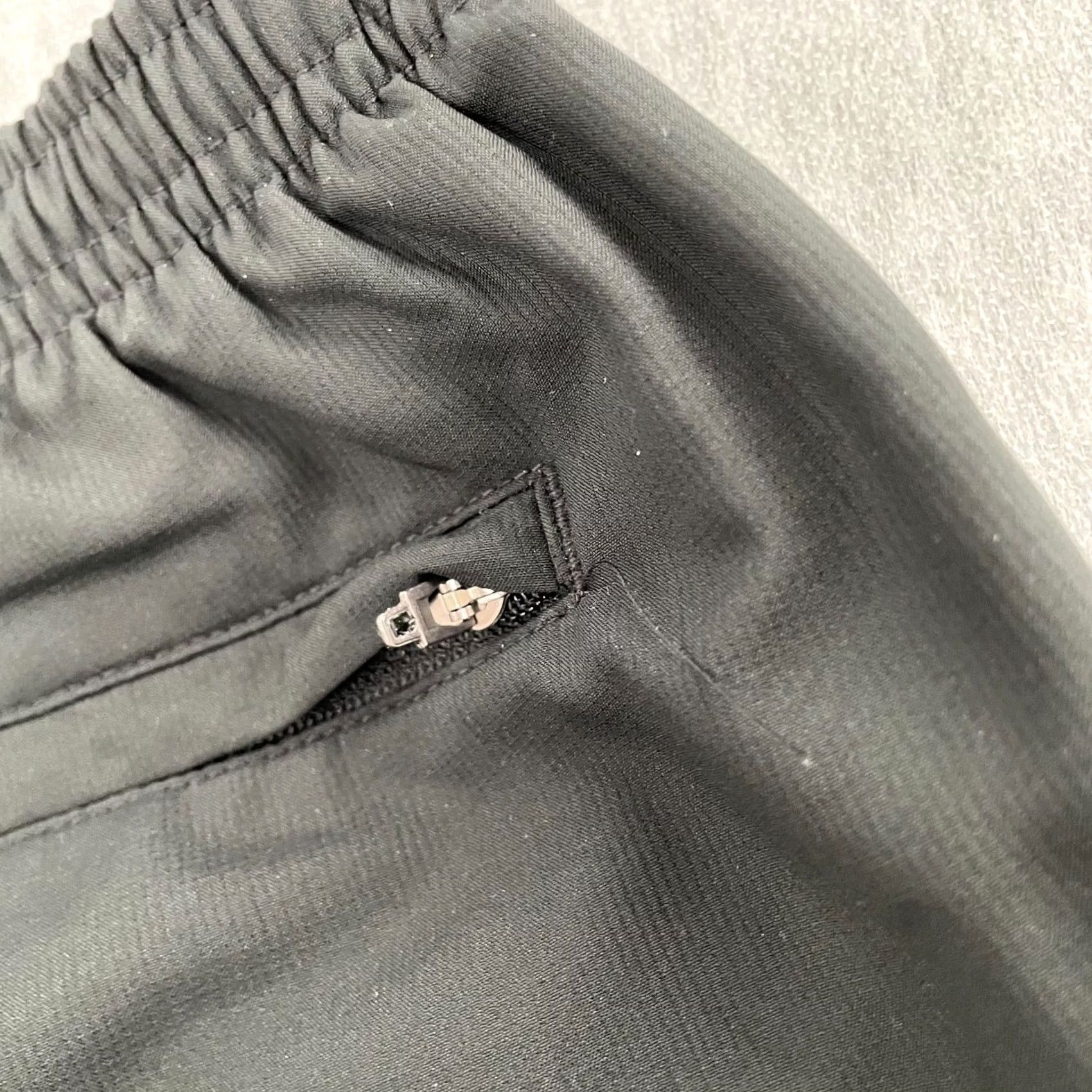 Nike VINTAGE Nike Pants Adult Medium Black Swoosh Athletic Mens M Track Pants with Pockets Size US 31 - 6 Thumbnail