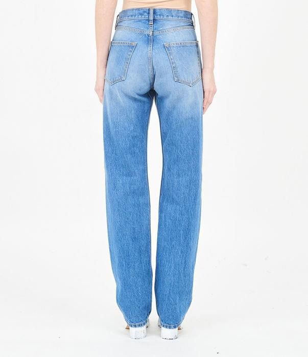 Maison Margiela o1bcso1str0226 L’s Wash Slim Jeans in Blue Size 26" / US 2 / IT 38 - 3 Thumbnail