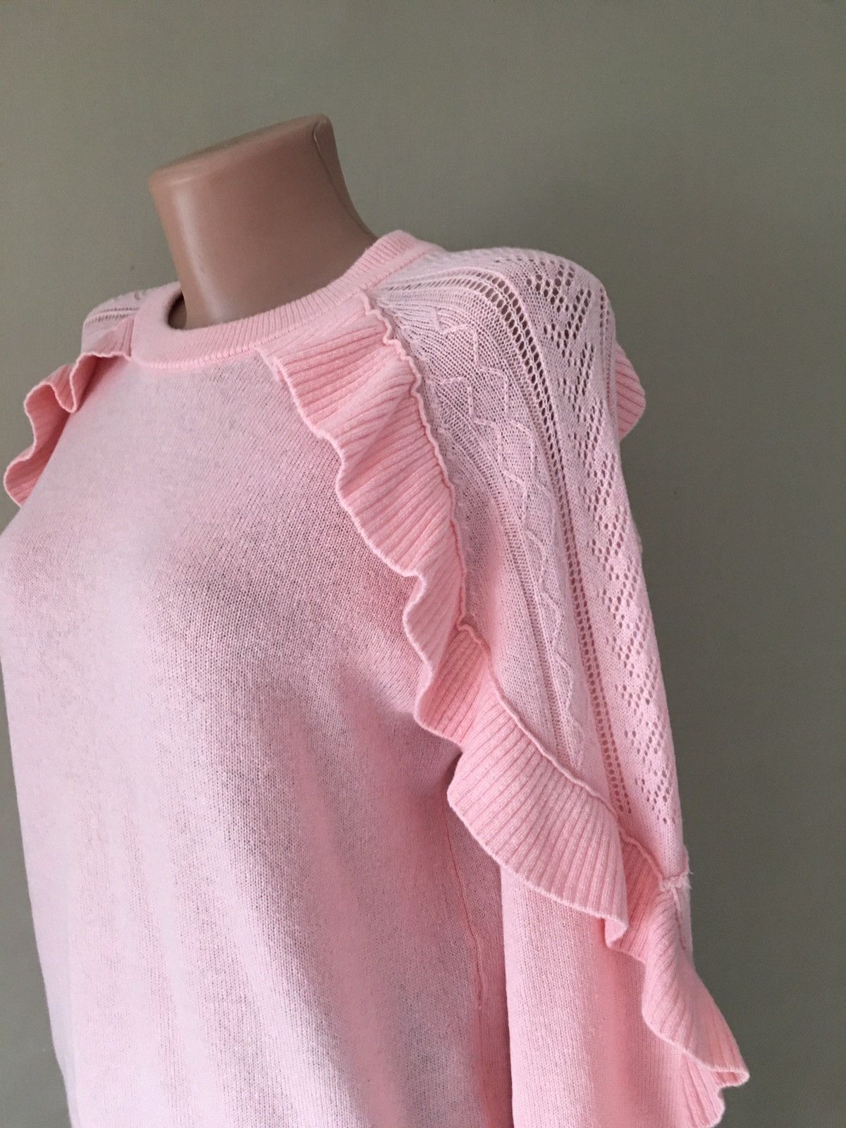 Other Donna Ida Devil's In The Detail Pink Cashmere Sweater M Size M / US 6-8 / IT 42-44 - 8 Thumbnail