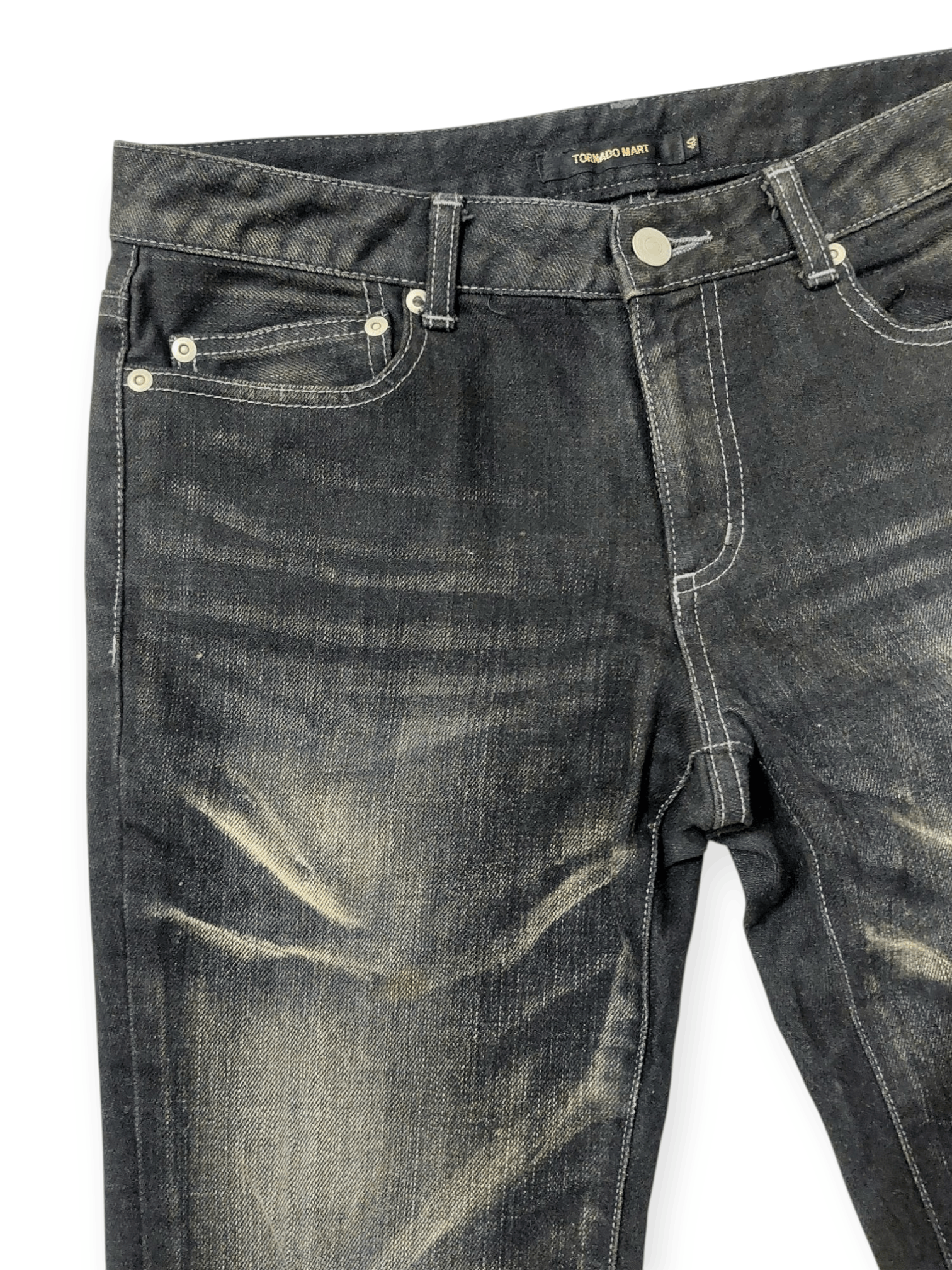 🔥Tornado Mart Japan Flared Claws Mark Denim