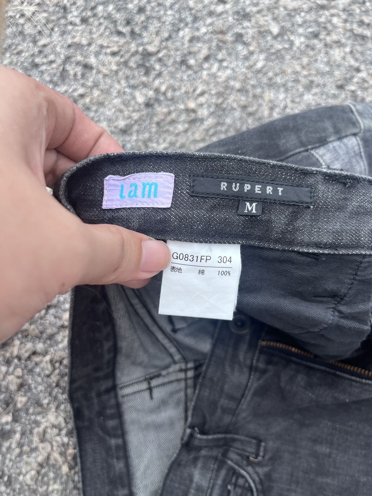 Hysteric Glamour Hysteric Glamour Inspired Hagi Patches Rupert Black Jean Size US 30 / EU 46 - 11 Thumbnail