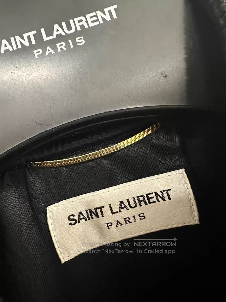 Saint Laurent Paris Saint Laurent Paris Palm satin jacquard jacket baseball su Size XS / US 0-2 / IT 36-38 - 2 Thumbnail
