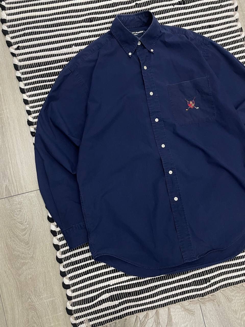 RLX Ralph Lauren × Ralph Lauren × Vintage Vintage Ralph Lauren Golf Button Shirt Y2K Size US M / EU 48-50 / 2 - 3 Thumbnail