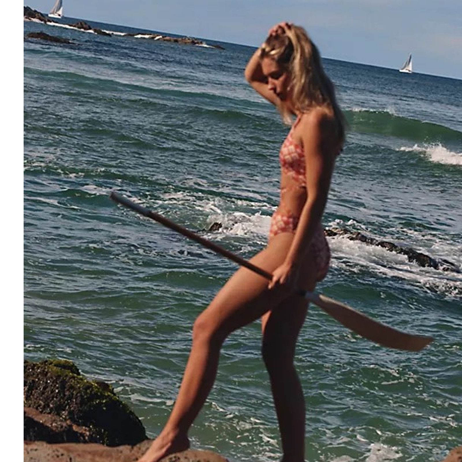 Free People New Free People Beth Richards Gina One-Piece Swimsuit $250 L Size L / US 10 / IT 46 - 3 Thumbnail