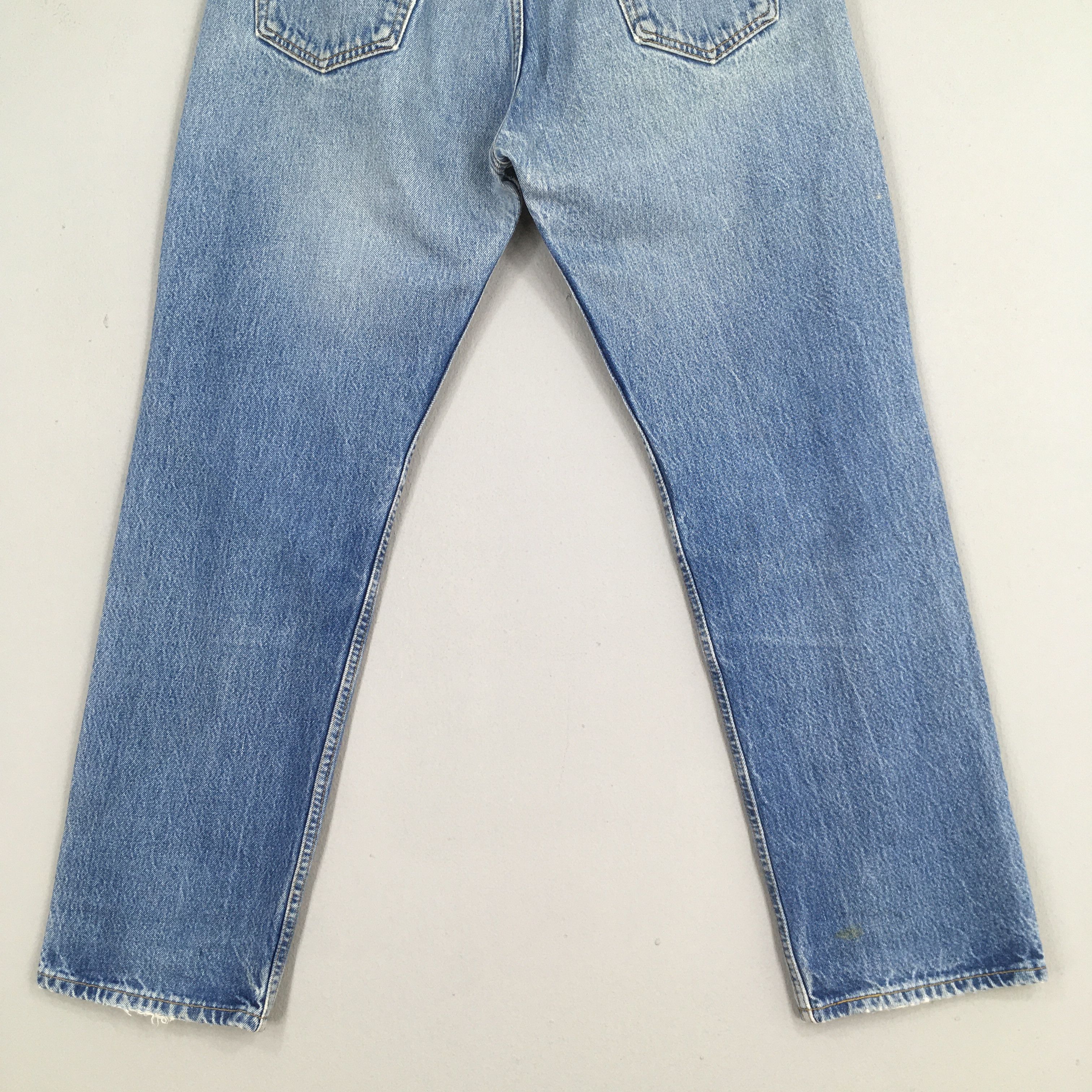Levi's Size 33x29 Vintage 90s Levi's 501 Distressed Jeans S1351 Size US 33 - 9 Thumbnail