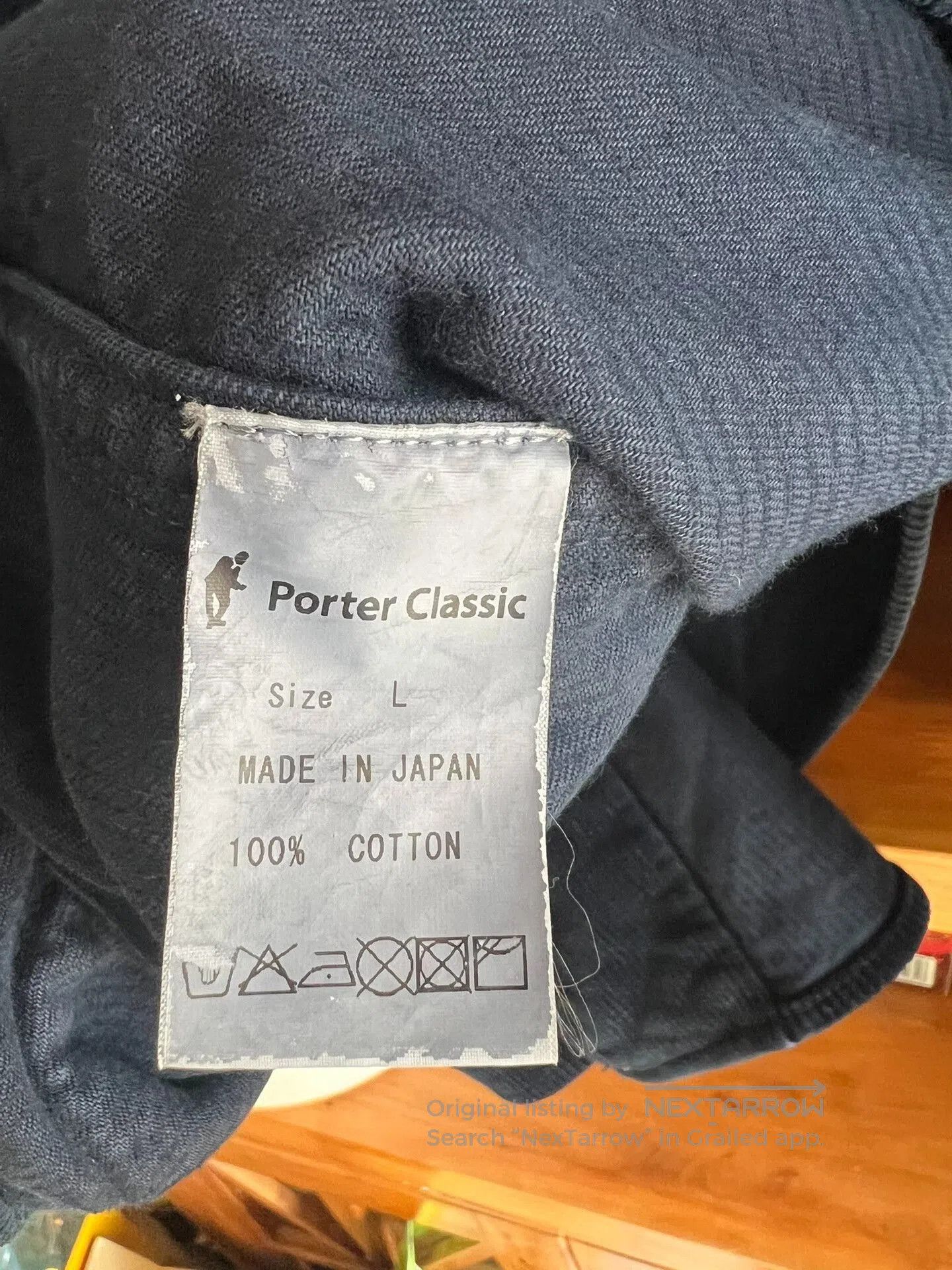 Porter Classic Porter Classic Blue Dyed Corduroy Jacket. Size US L / EU 52-54 / 3 - 5 Thumbnail
