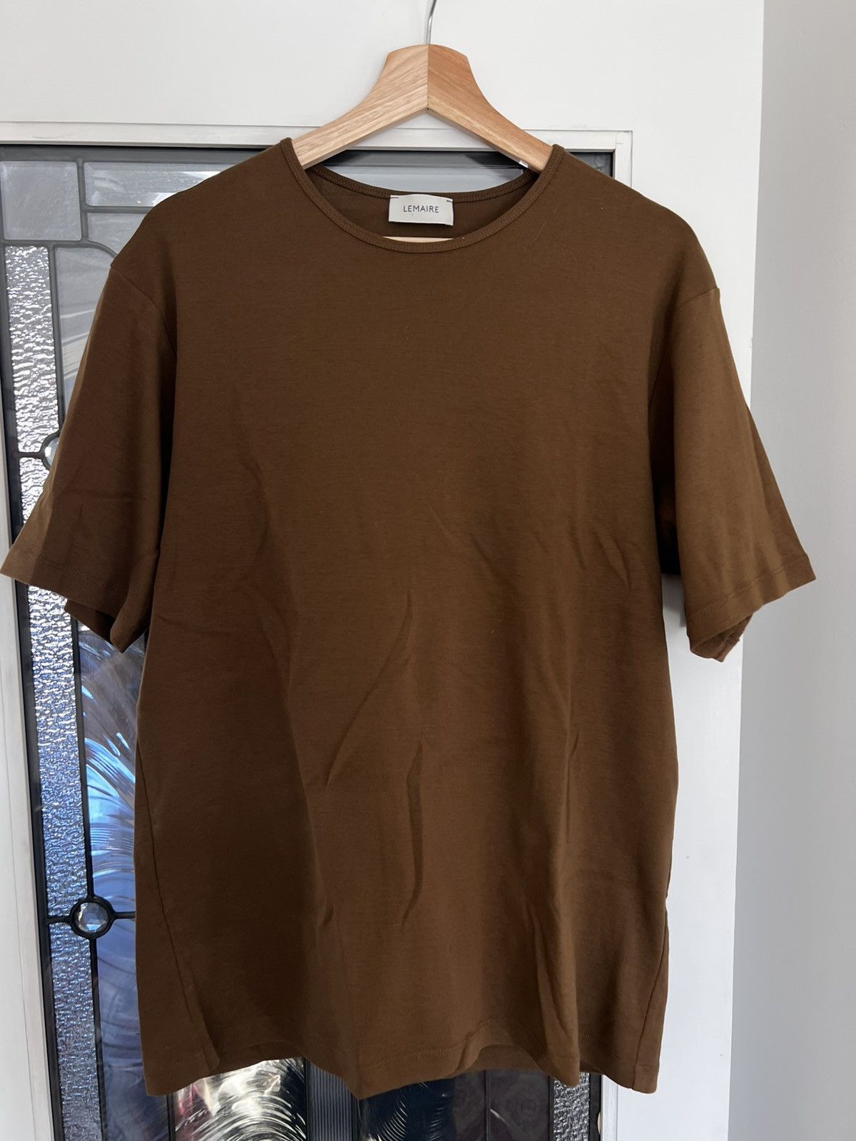 Lemaire Dry Rib Jersey Crewneck Tee
