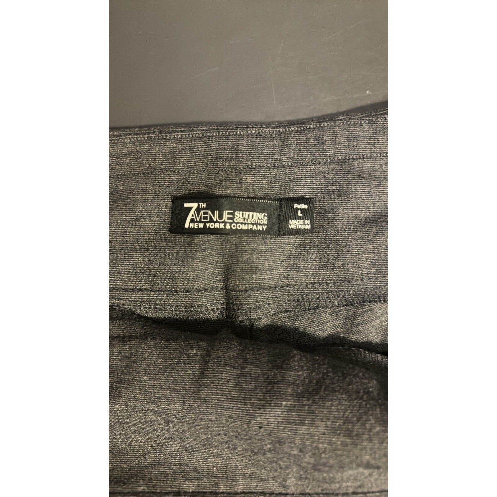 Other 7th Avenue New York & Co Ladies Gray Polyester Rayon Pants S Size 30" / US 8 / IT 44 - 17 Thumbnail