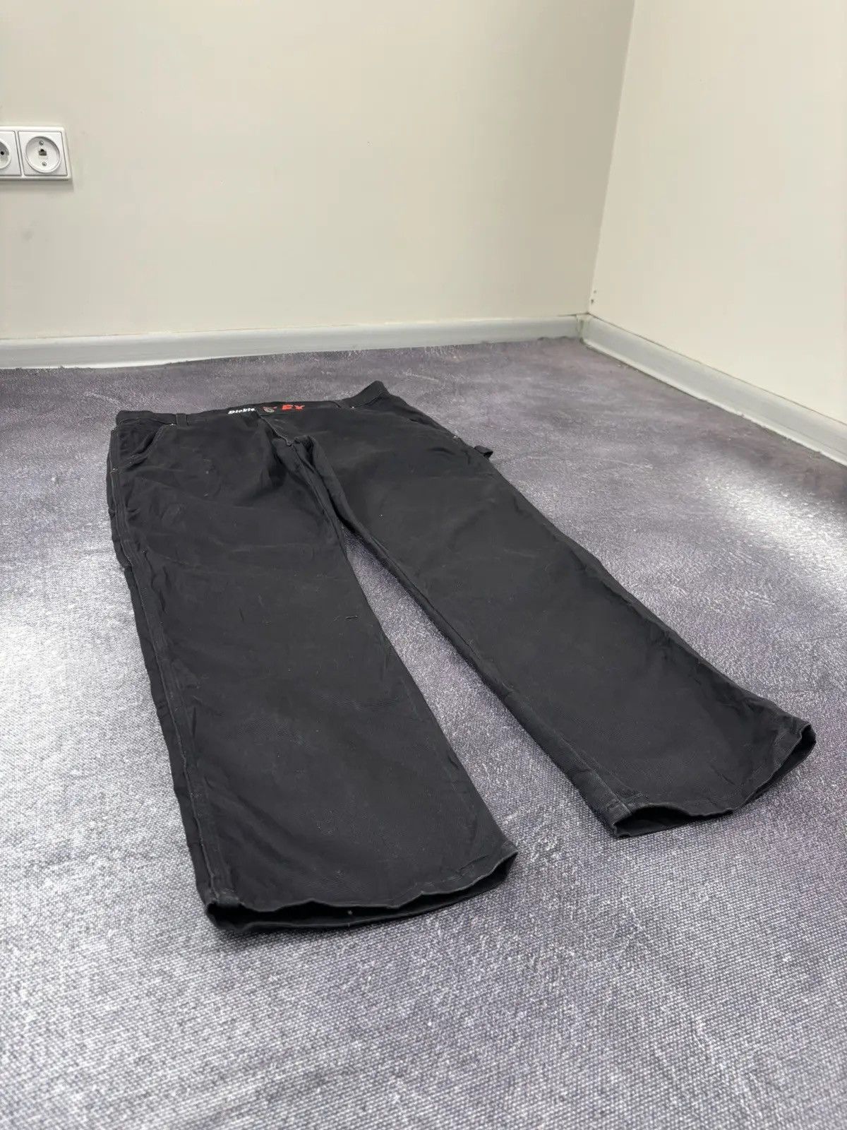 Dickies × Vintage Vintage Dickies Flex American Black Work Hype Pants Size US 36 / EU 52 - 8 Thumbnail