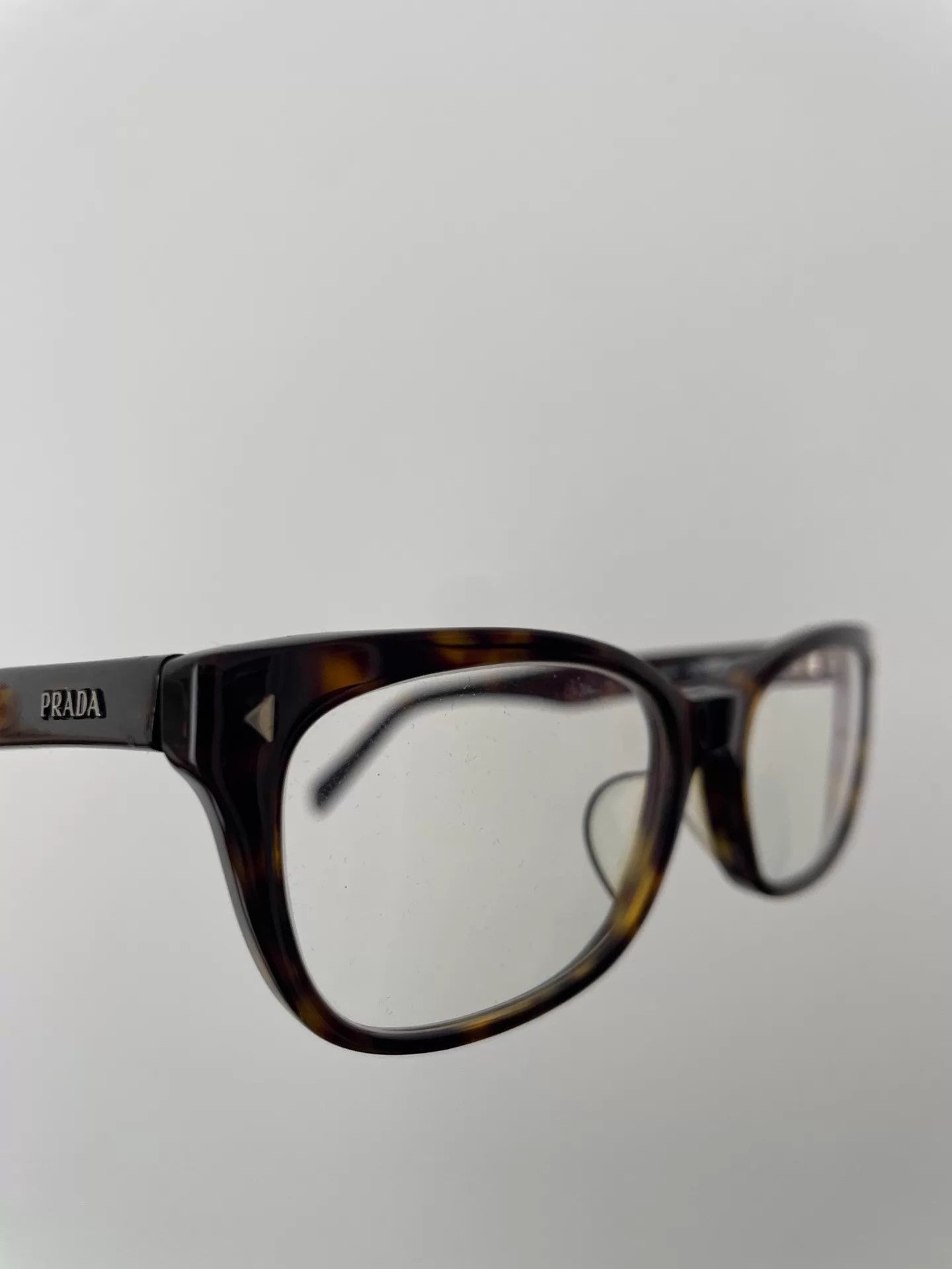 Prada Prada Jpn-Made Retro Slim Eyeglasses ) Face Flattering Size ONE SIZE - 4 Thumbnail