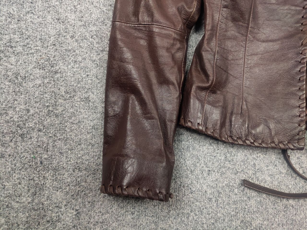 Chevignon Chevignon Vintage 90's Leather western cowboy Style Jacket Size M / US 6-8 / IT 42-44 - 7 Thumbnail