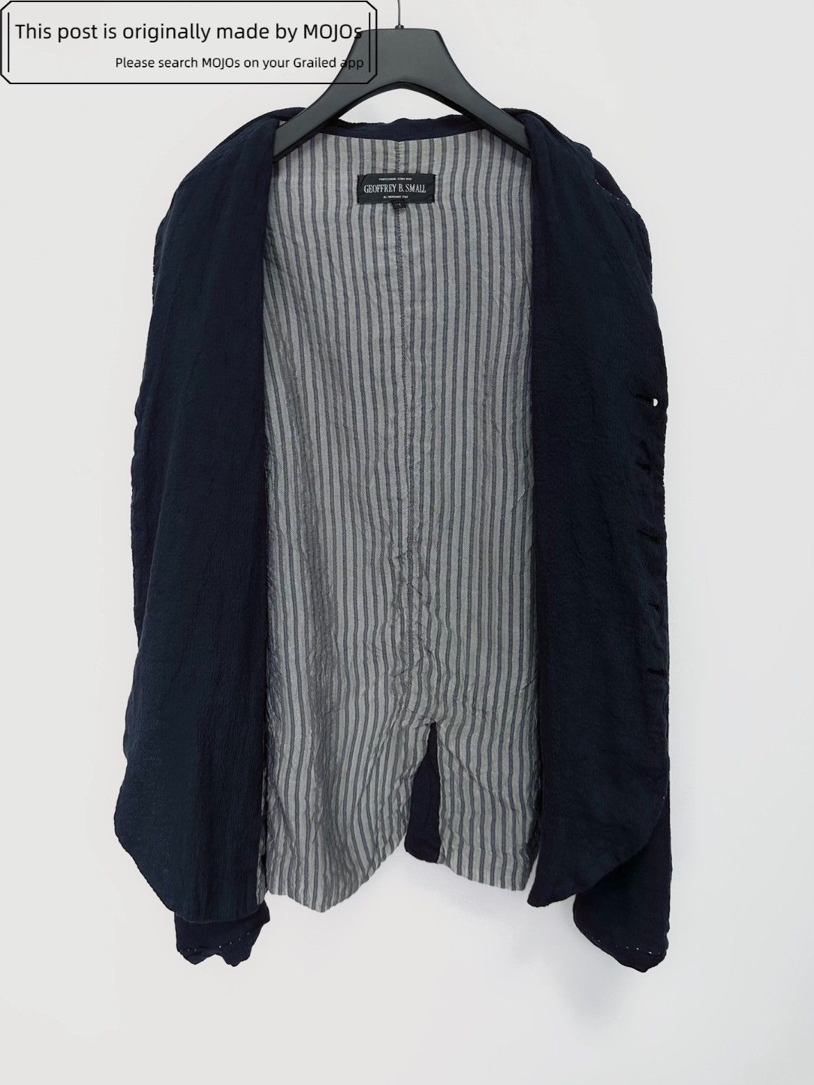 Geoffrey B. Small Geoffrey B Small Luigi Parisotto Linen & Silk Jacket Size US M / EU 48-50 / 2 - 3 Thumbnail