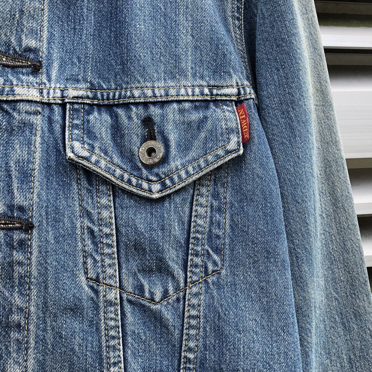 Edwin Vintage EDWIN Company Limited Denim Tracker Jacket Size US M / EU 48-50 / 2 - 3 Thumbnail