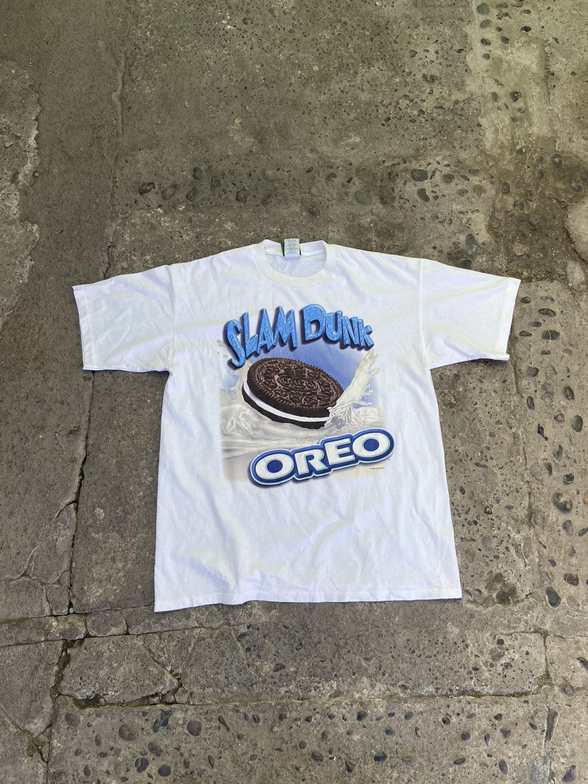 Vintage slam dunk Oreo T shirt