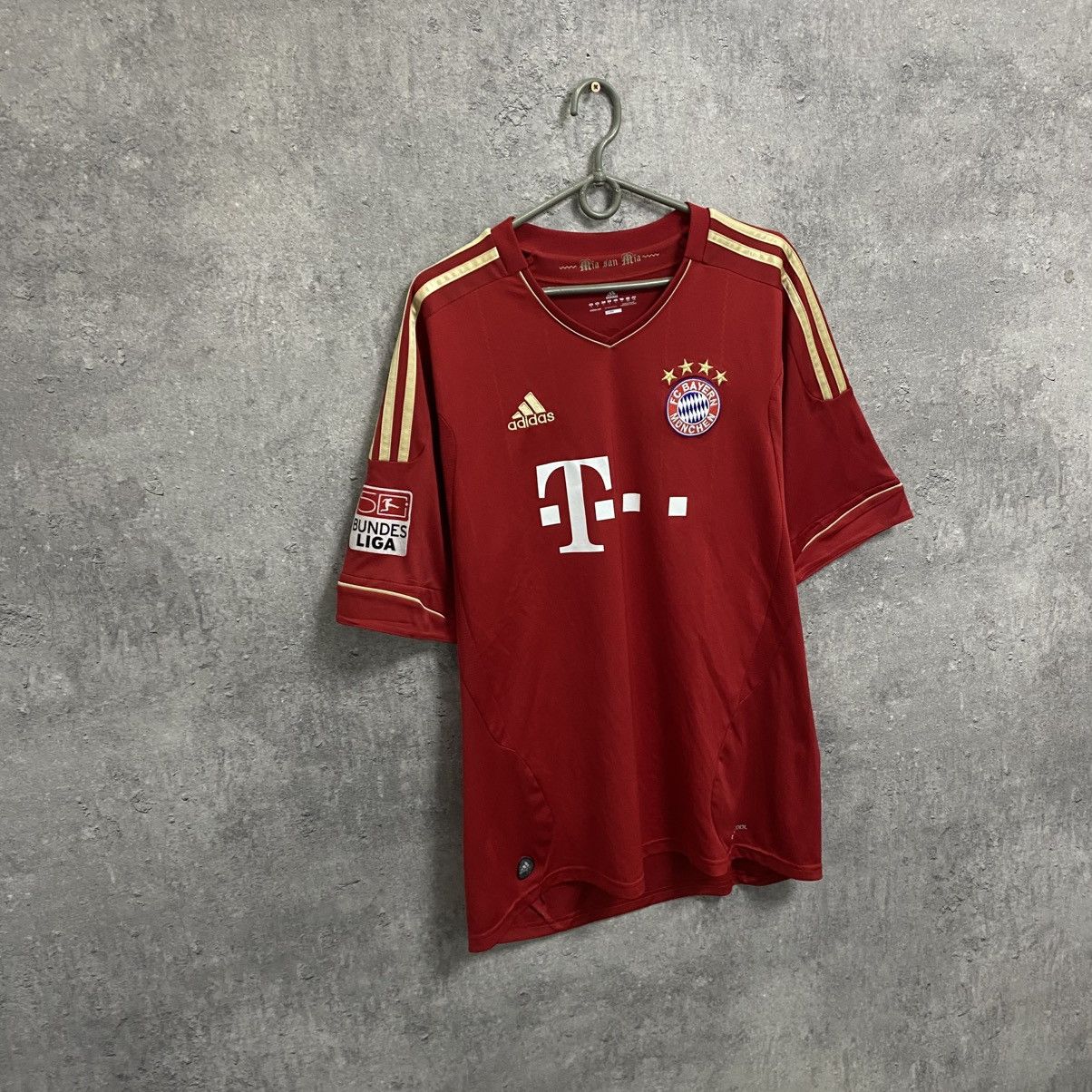 Adidas Vintage Bayern Munich Jersey 2012/13 Shirt #27 David Alaba Size US L / EU 52-54 / 3 - 5 Thumbnail