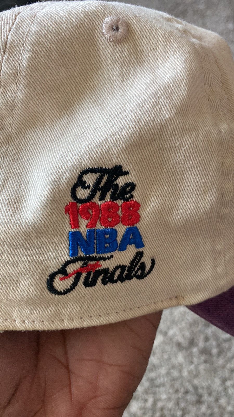 Mitchell & Ness Mitchell & Ness Lakers Finals Hat Size ONE SIZE - 3 Thumbnail